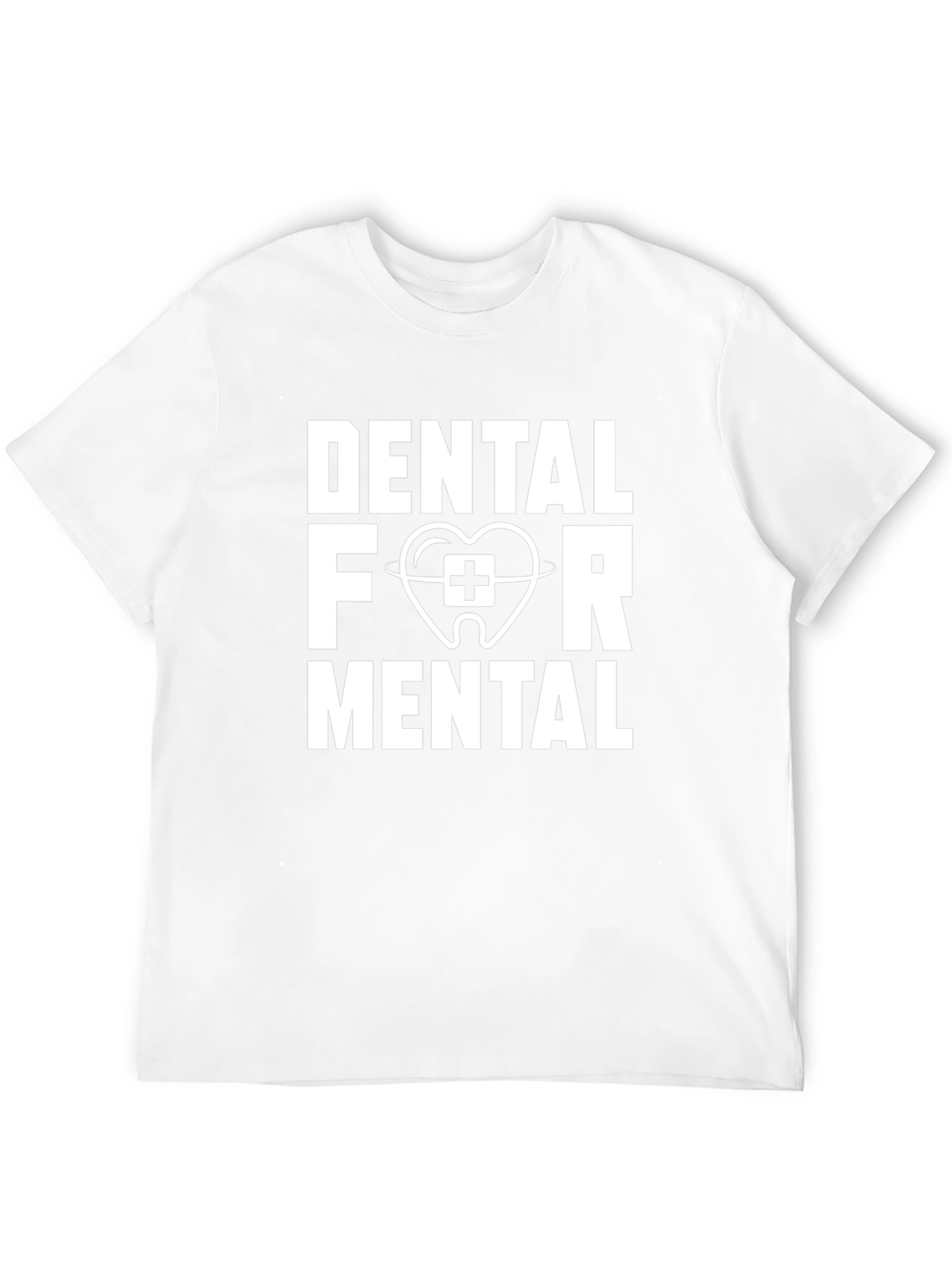 Dental For Mental Black T-Shirt