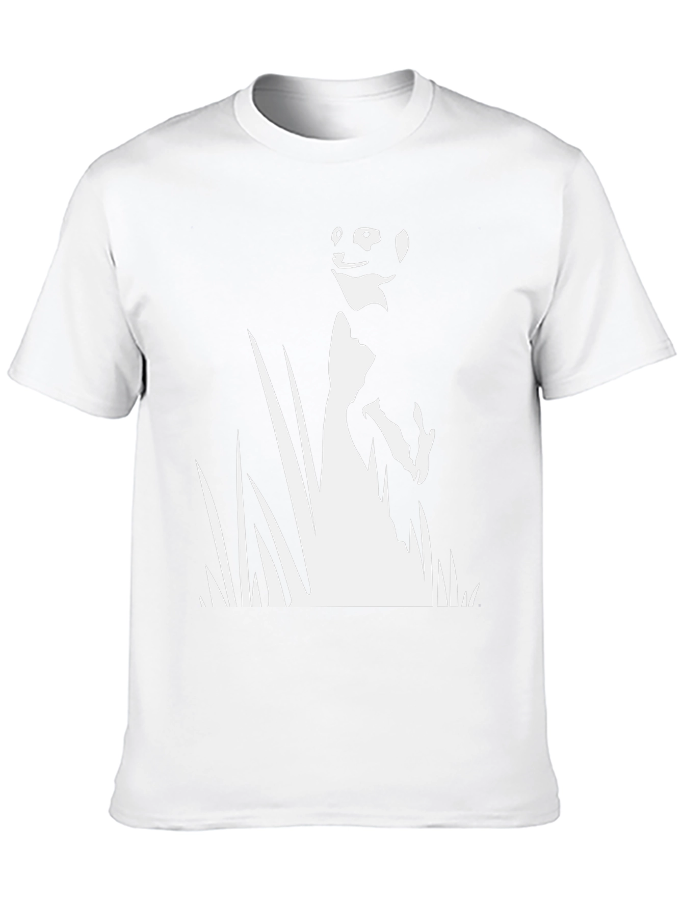 Meerkat Silhouette Graphic Tee - Black Cotton T-Shirt