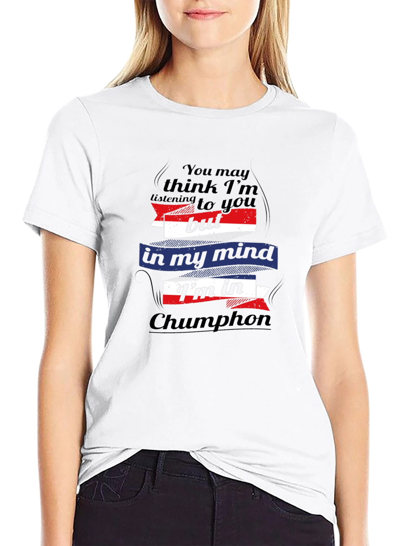Chumphon Mind Mens Black T-Shirt