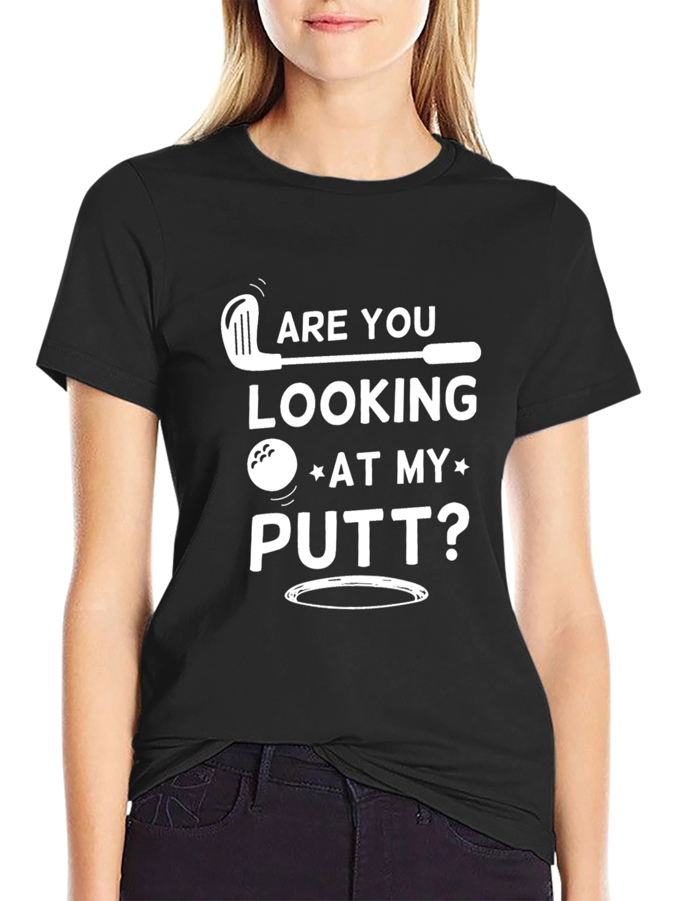 Are You Looking At My Putt? Golf T-Shirt