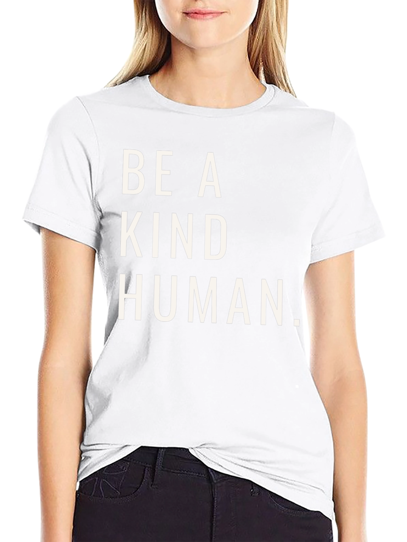 Be A Kind Human T-Shirt - Positive Message Tee
