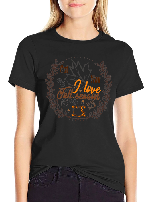 I Love Fall Season T-Shirt