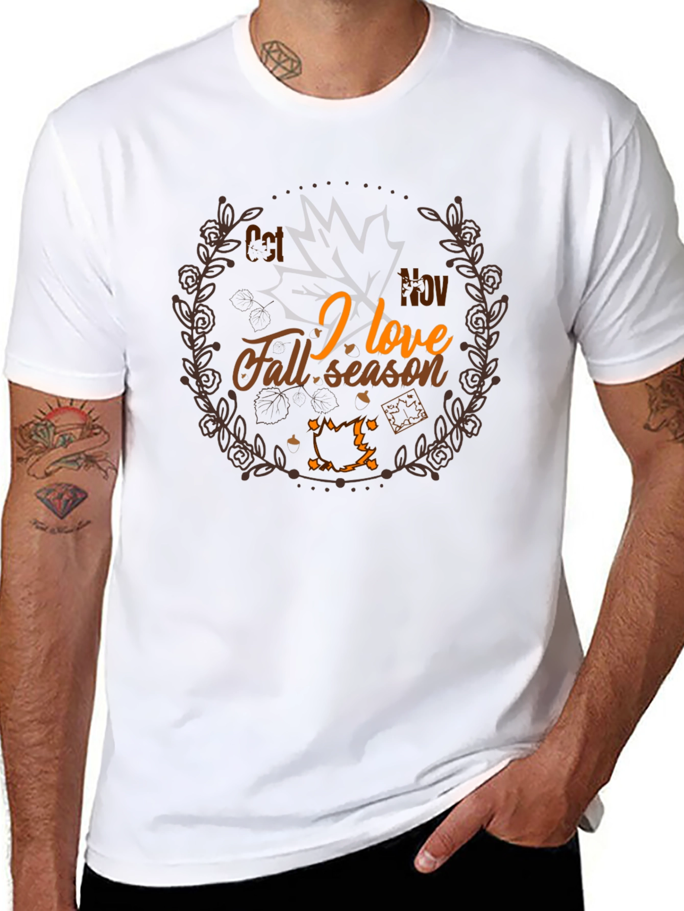 I Love Fall Season T-Shirt