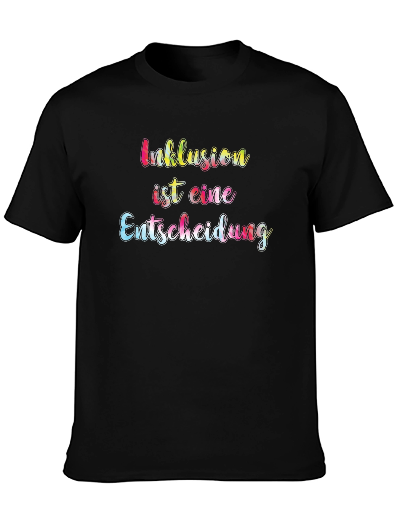 Inclusion is a Choice Black T-Shirt