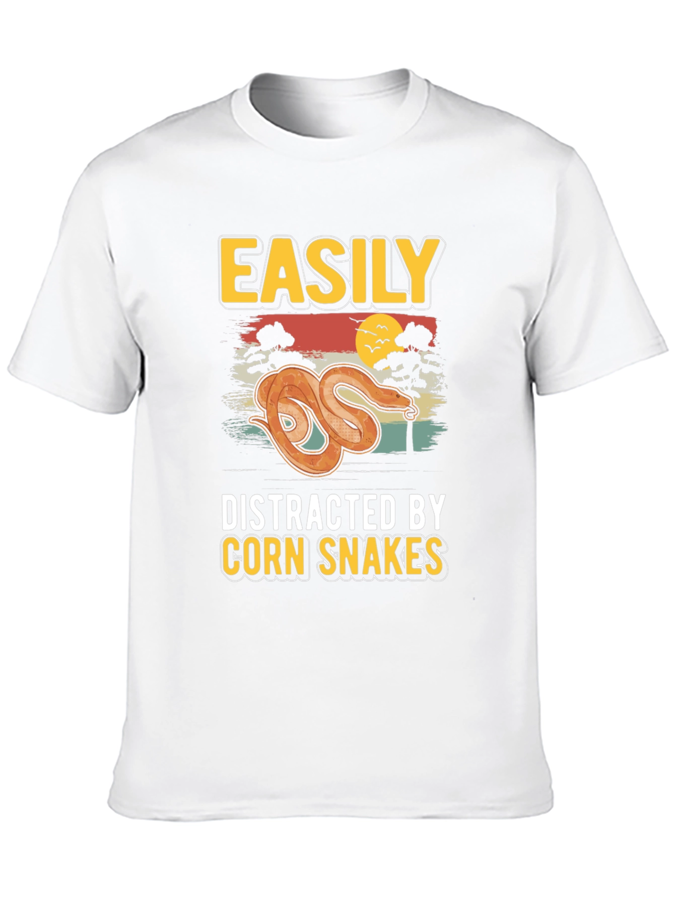 Easily Distracted by Corn Snakes T-Shirt