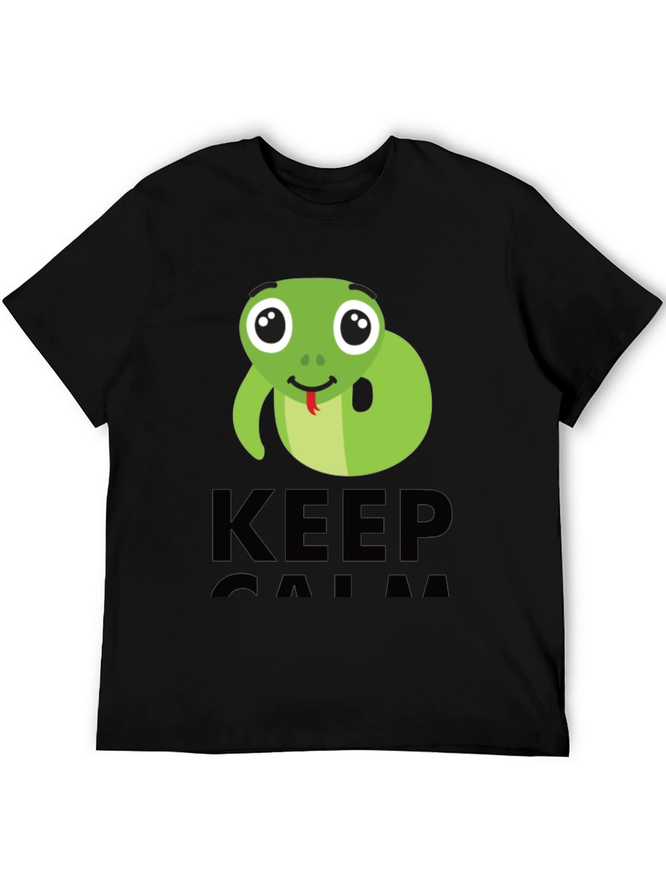 Keep Calm Cute Snake T-Shirt