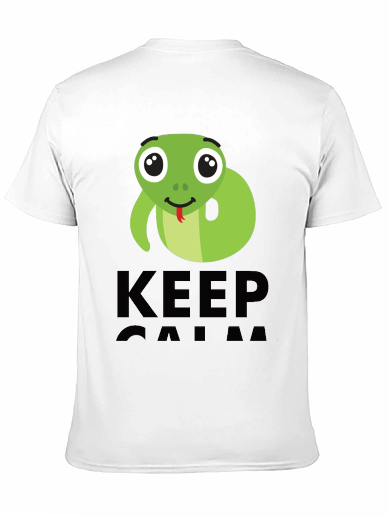 Keep Calm Cute Snake T-Shirt