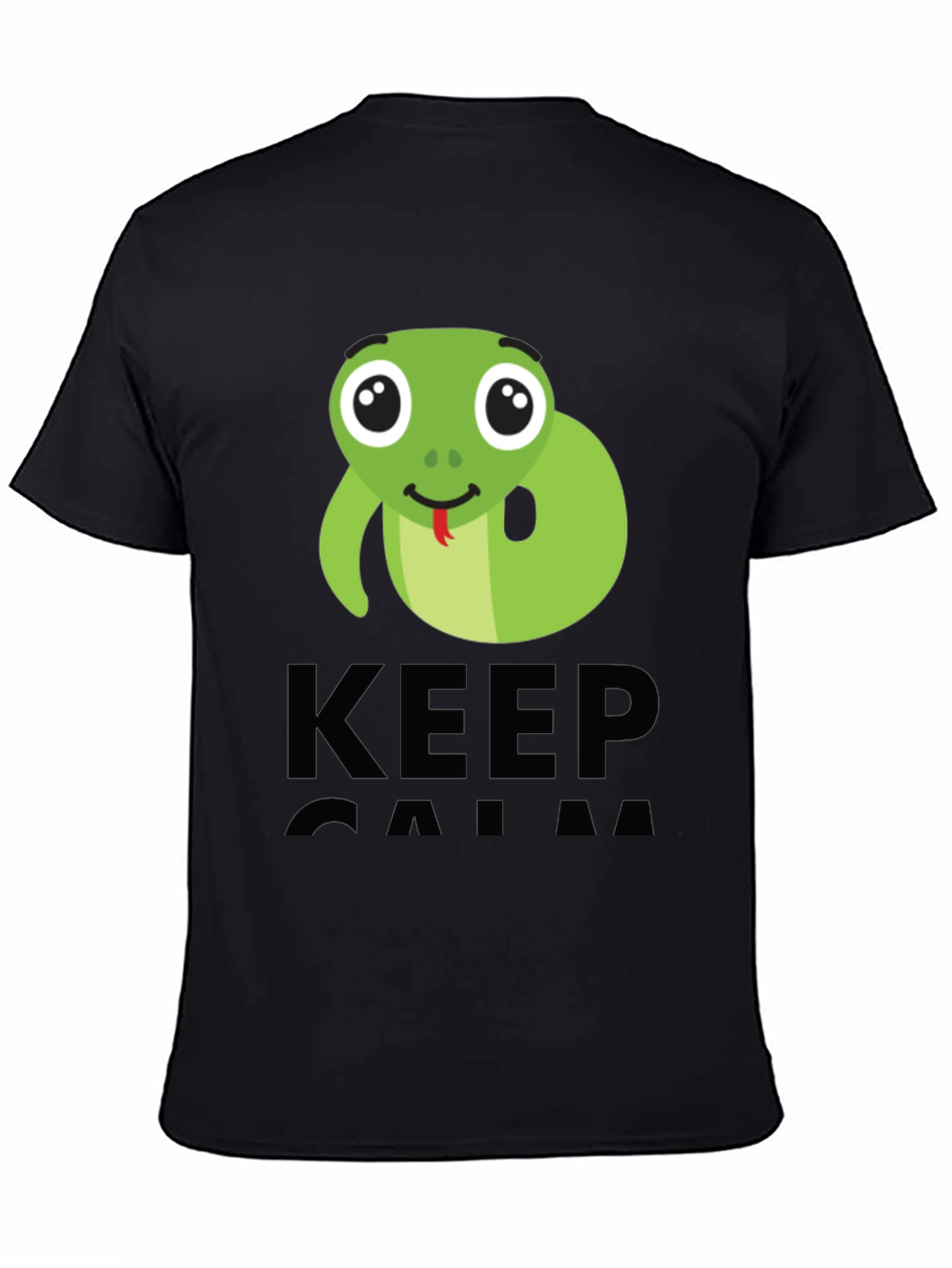 Keep Calm Cute Snake T-Shirt