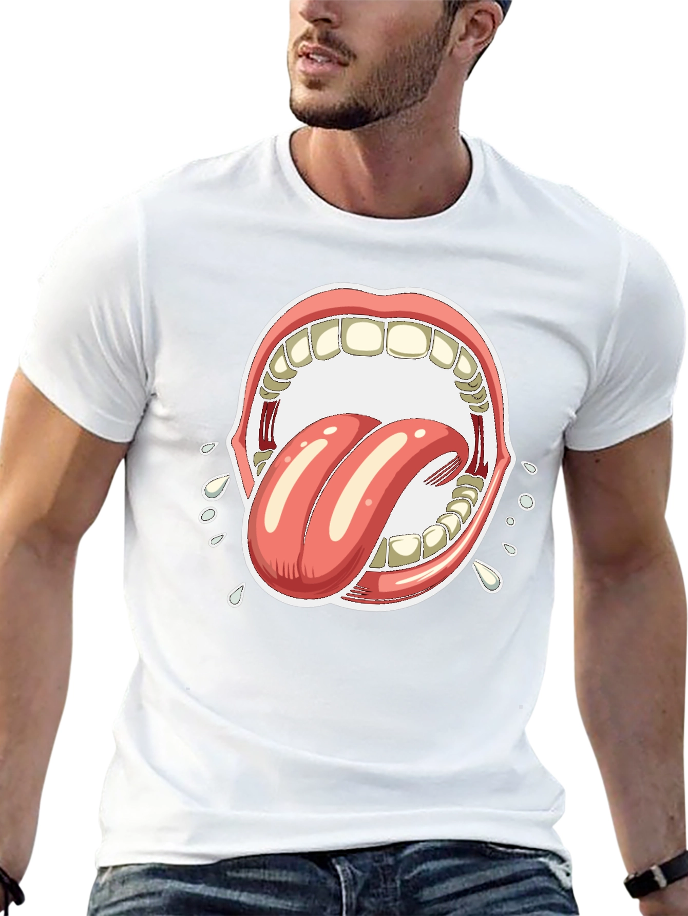 Funny Tongue Out T-Shirt