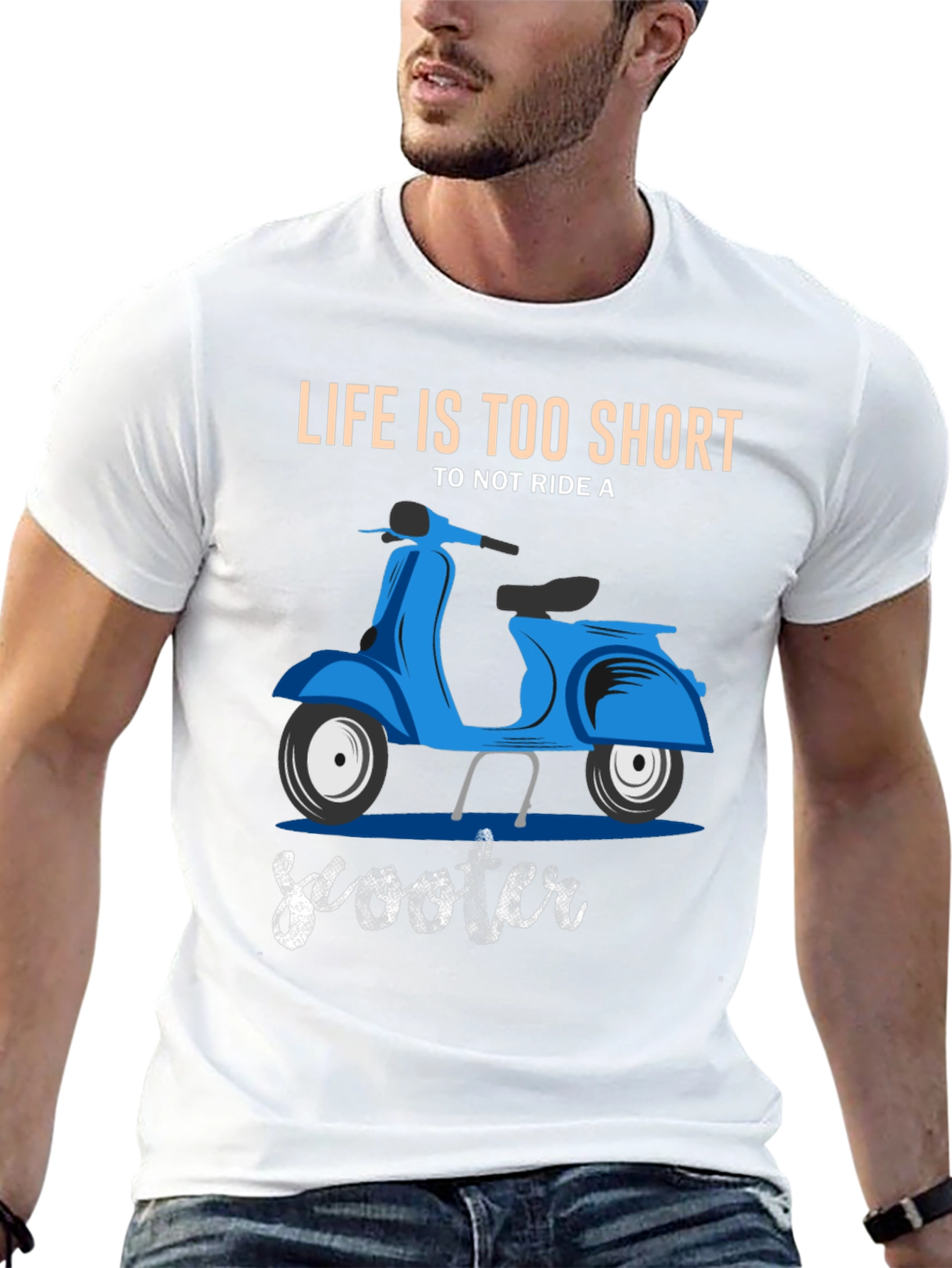 Lifes Too Short Scooter T-Shirt