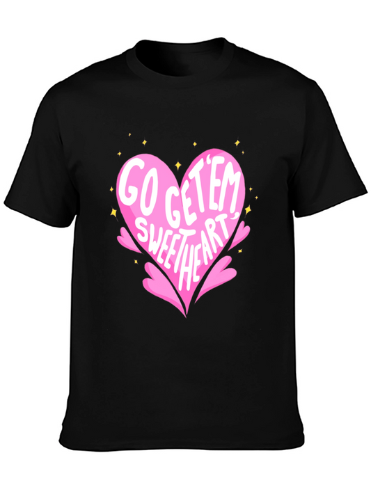 Go Get Em Sweetheart Heart Tee