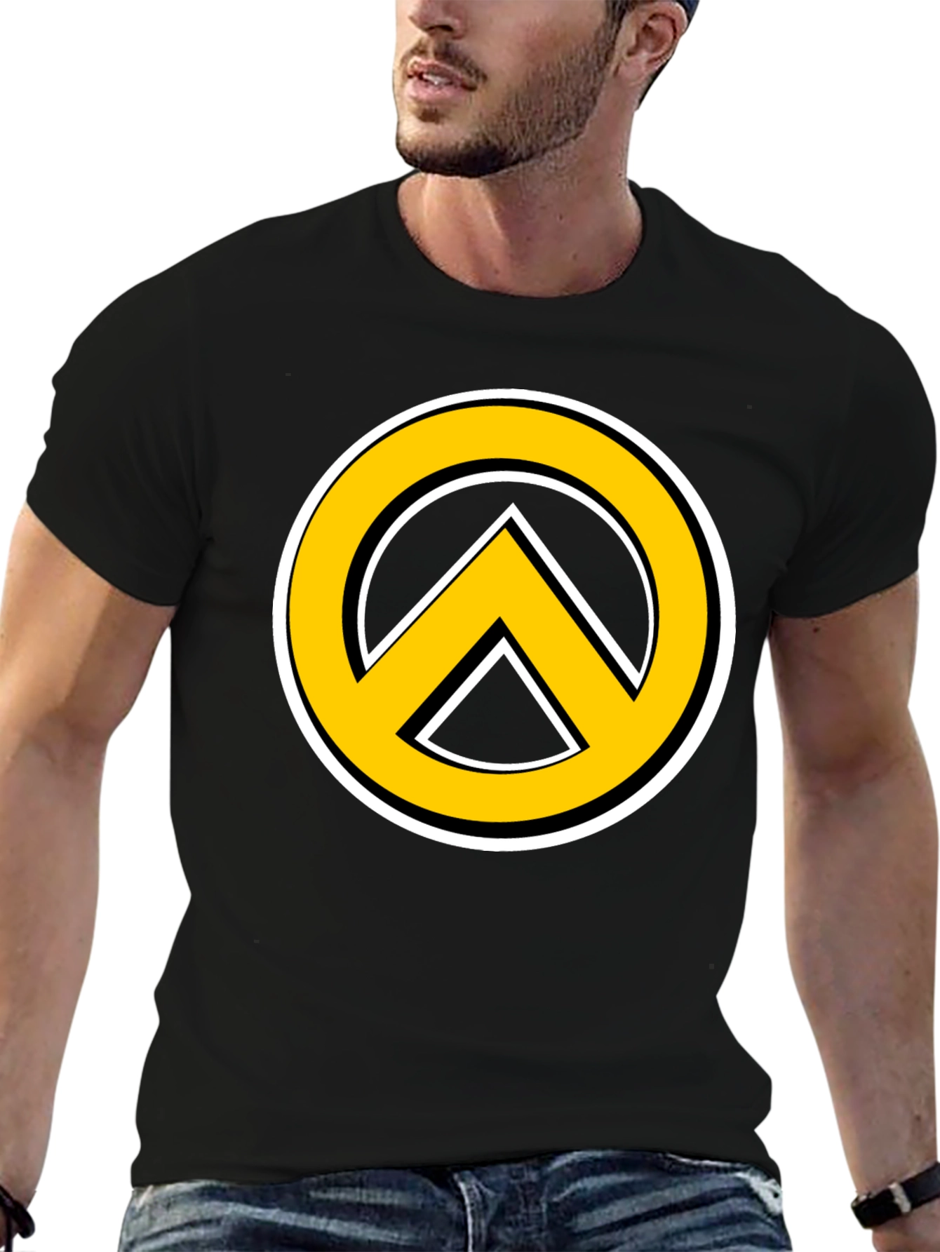 Spartan Symbol Graphic Tee - Black