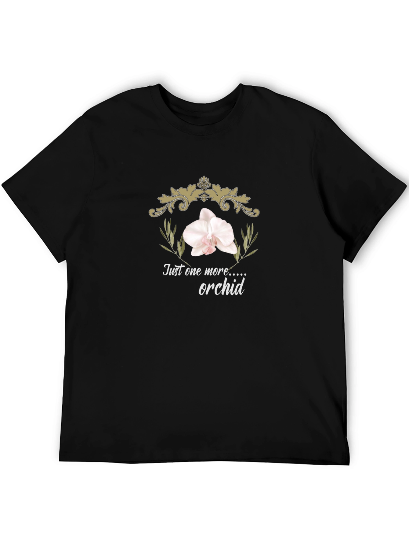 Just One More Orchid Graphic Tee