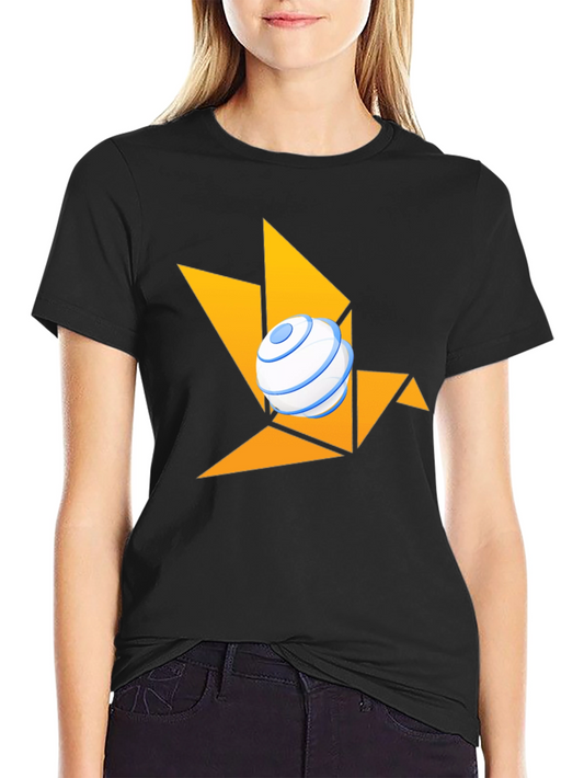 Geometric Bird Tee: Modern & Stylish