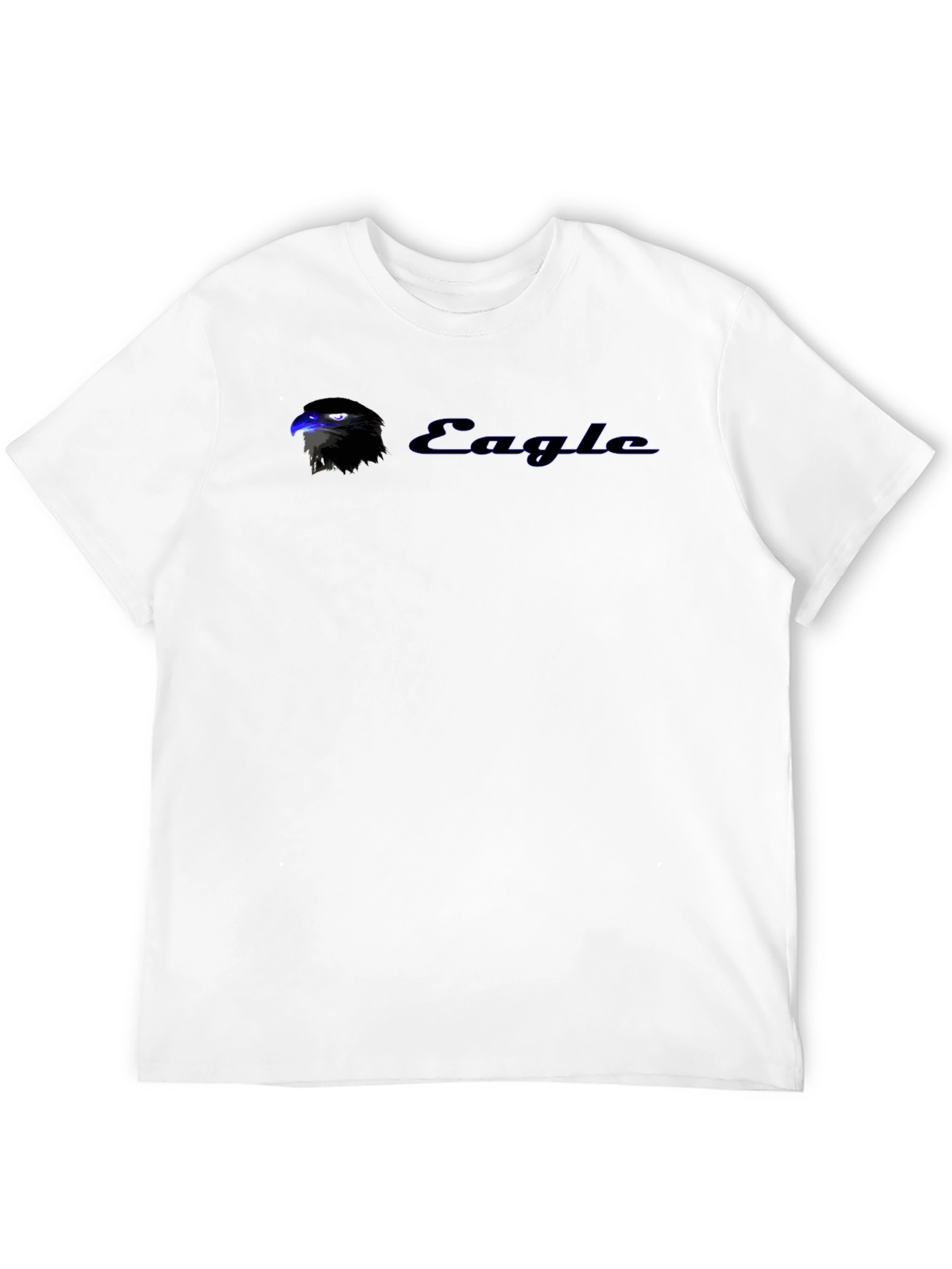 Eagle Graphic Tee - Black Cotton Blend