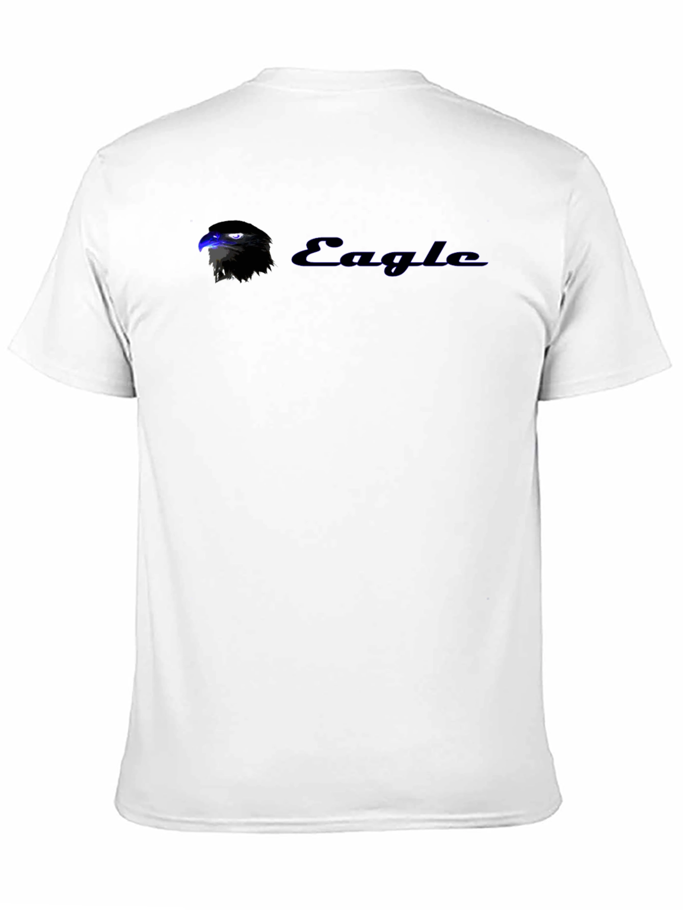 Eagle Graphic Tee - Black Cotton Blend