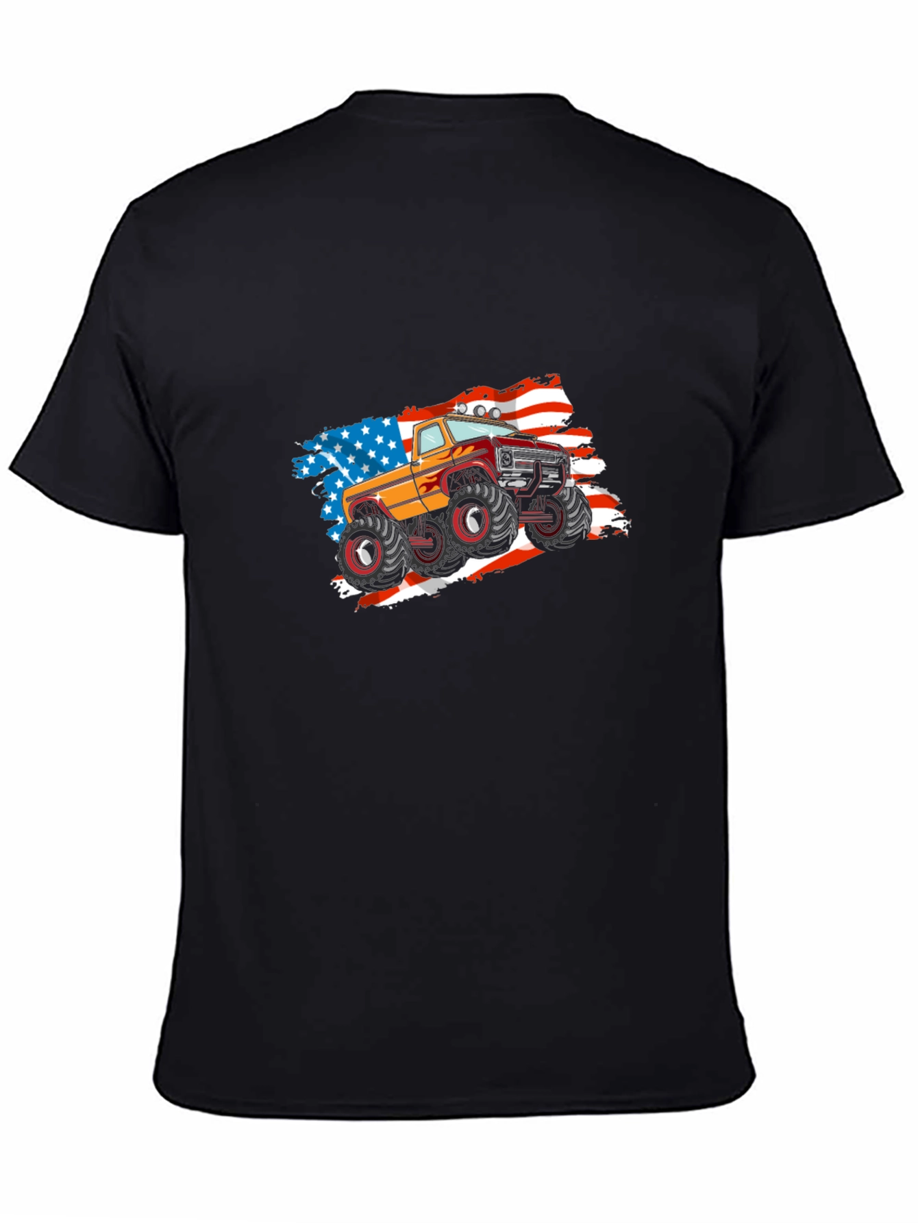 American Monster Truck Graphic Tee