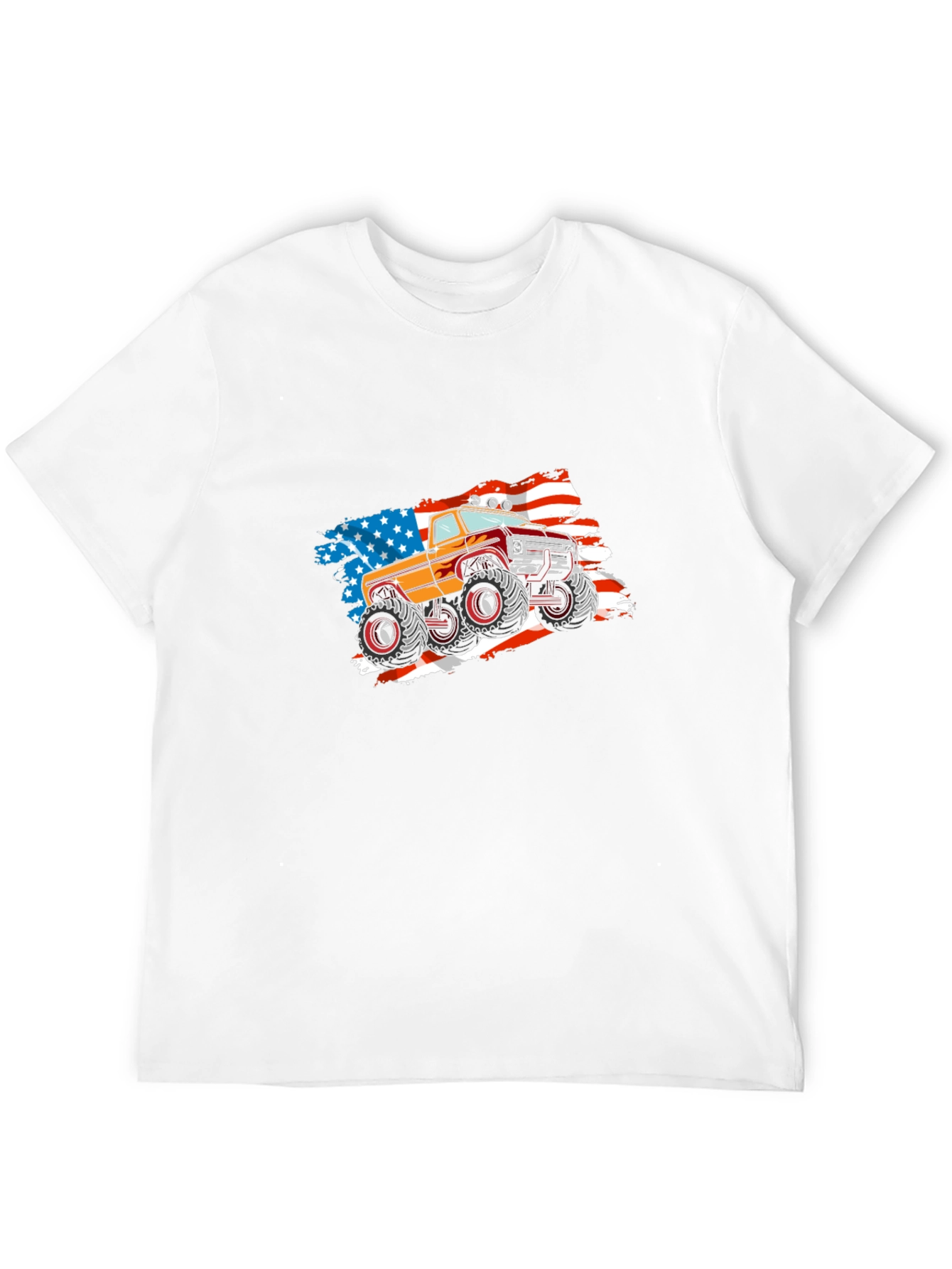 American Monster Truck Graphic Tee