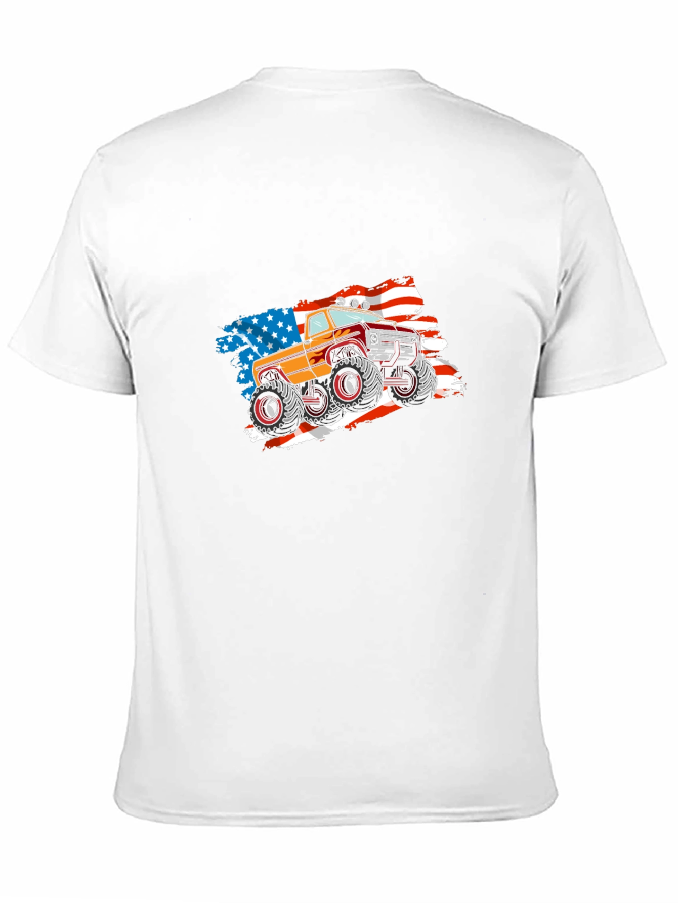 American Monster Truck Graphic Tee
