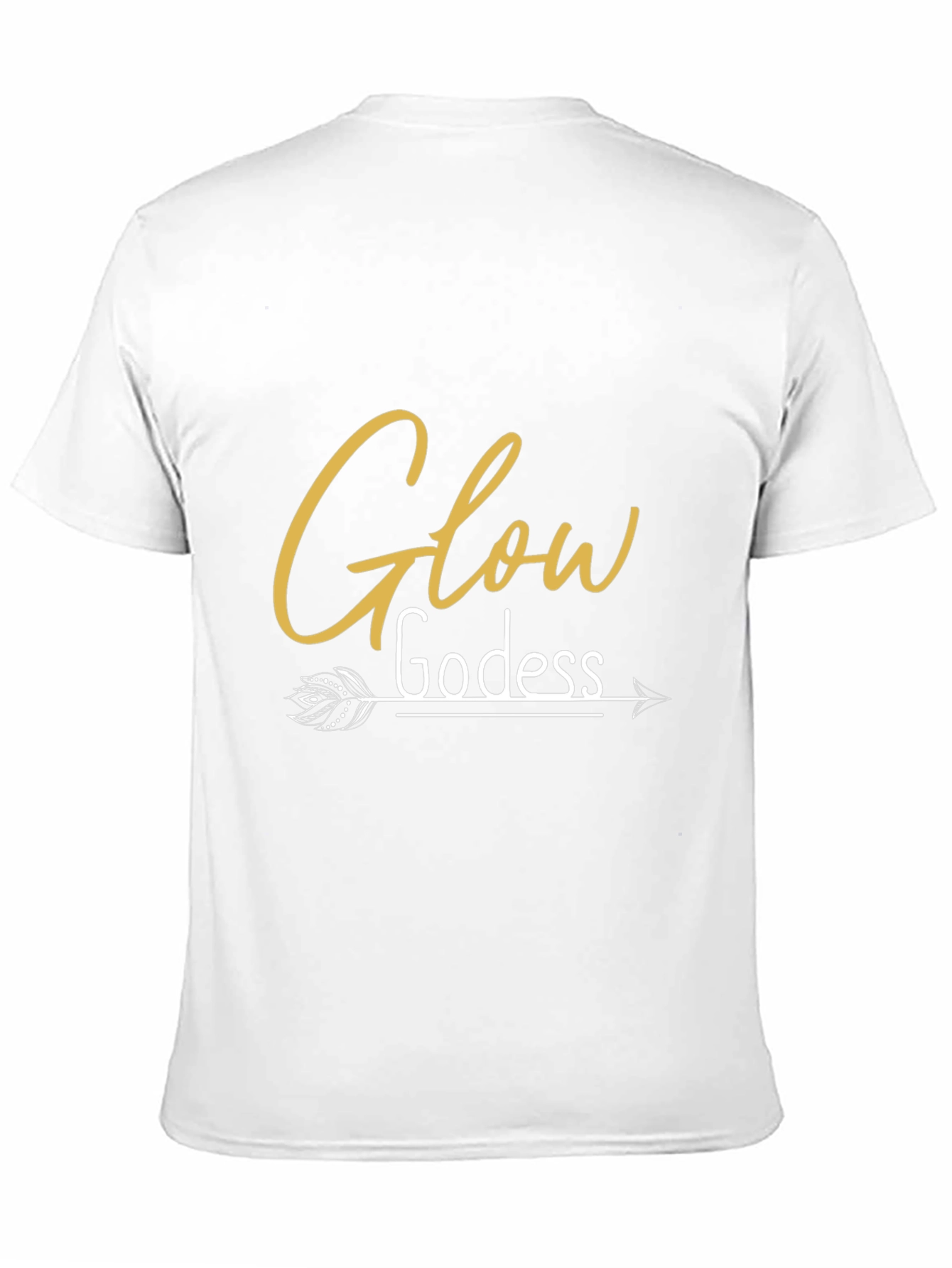 Glow Goddess Graphic Tee - Stylish Arrow Design T-Shirt