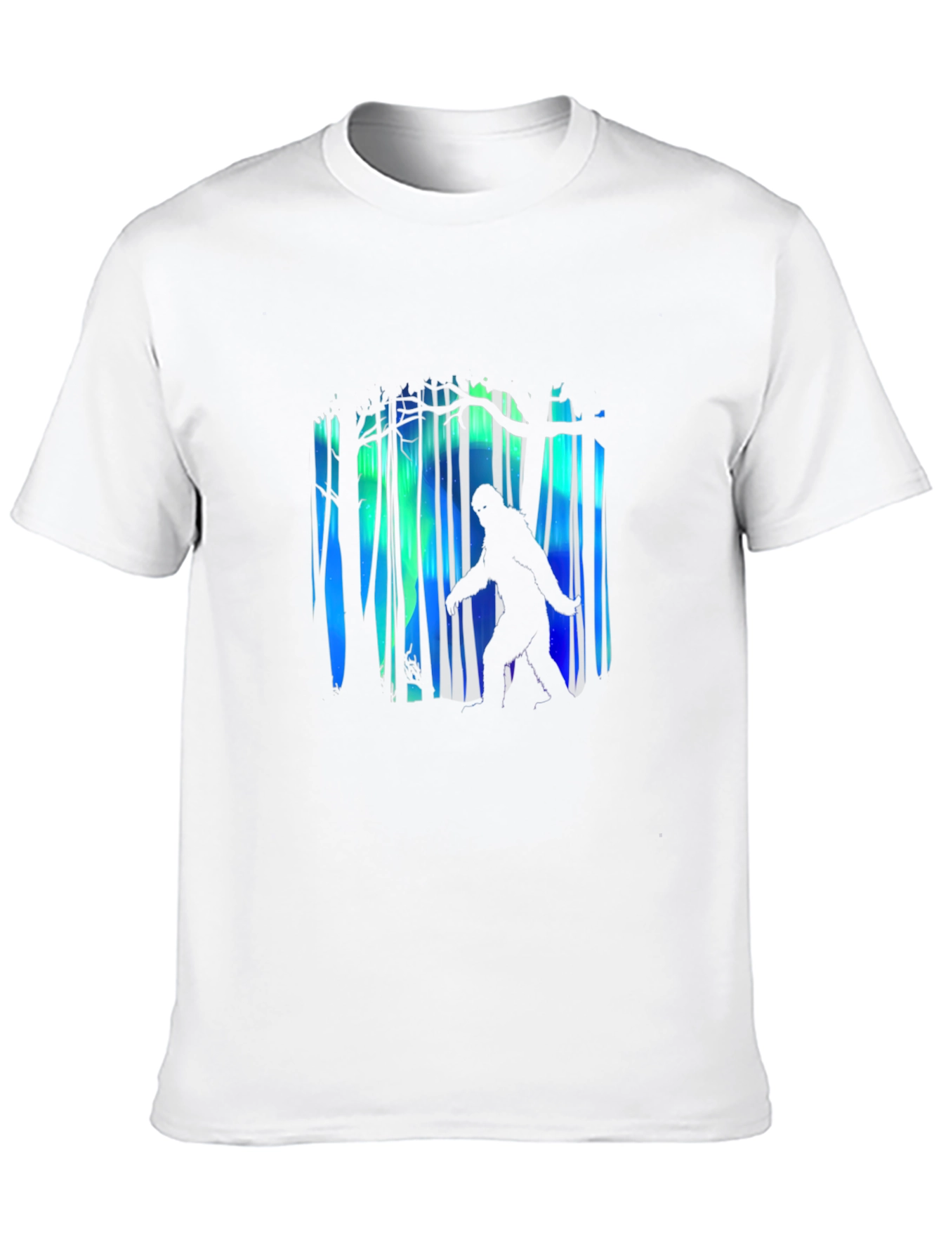 Sasquatch Forest T-Shirt - Black
