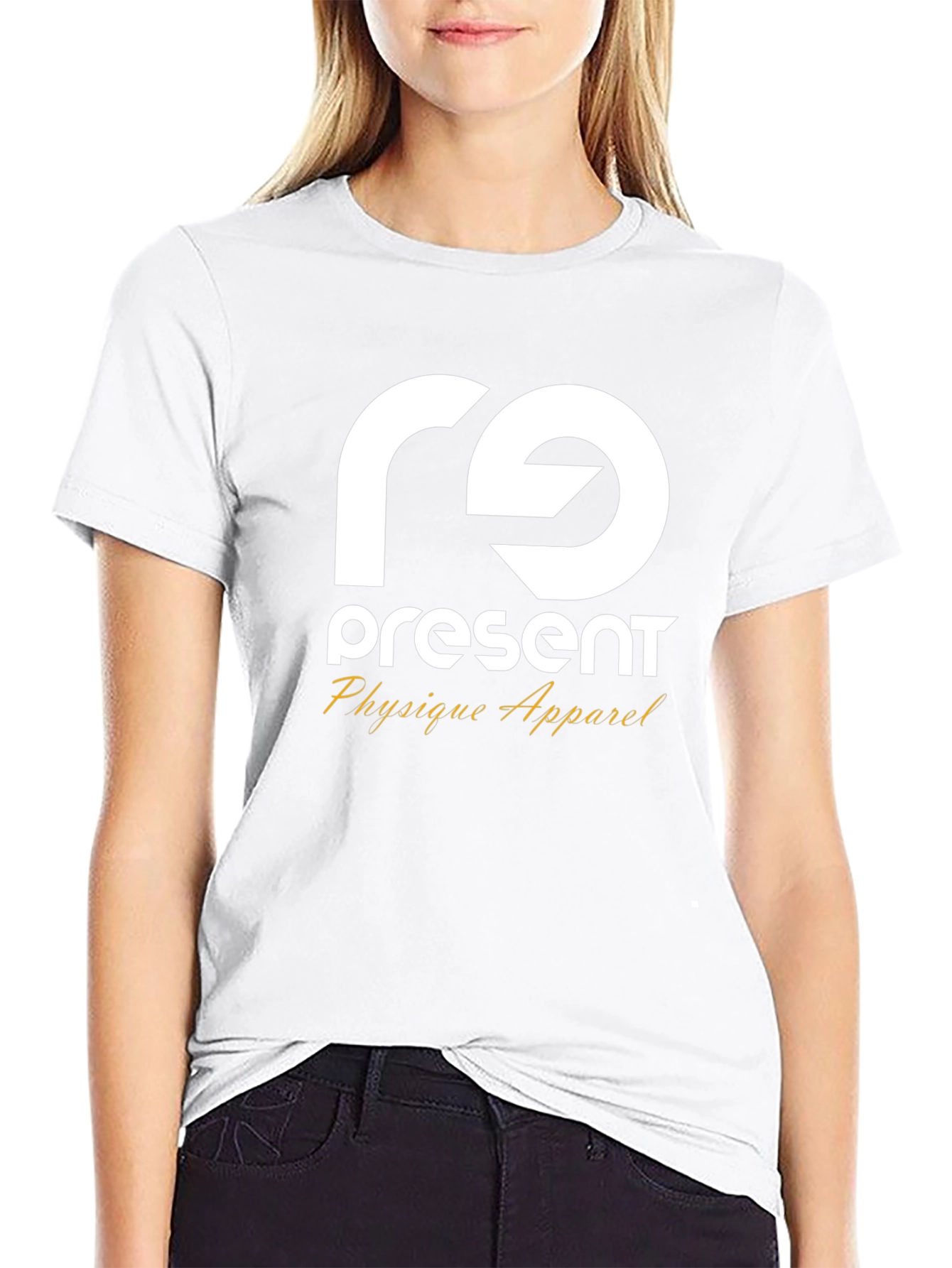 re Present Physique Apparel Black T-Shirt