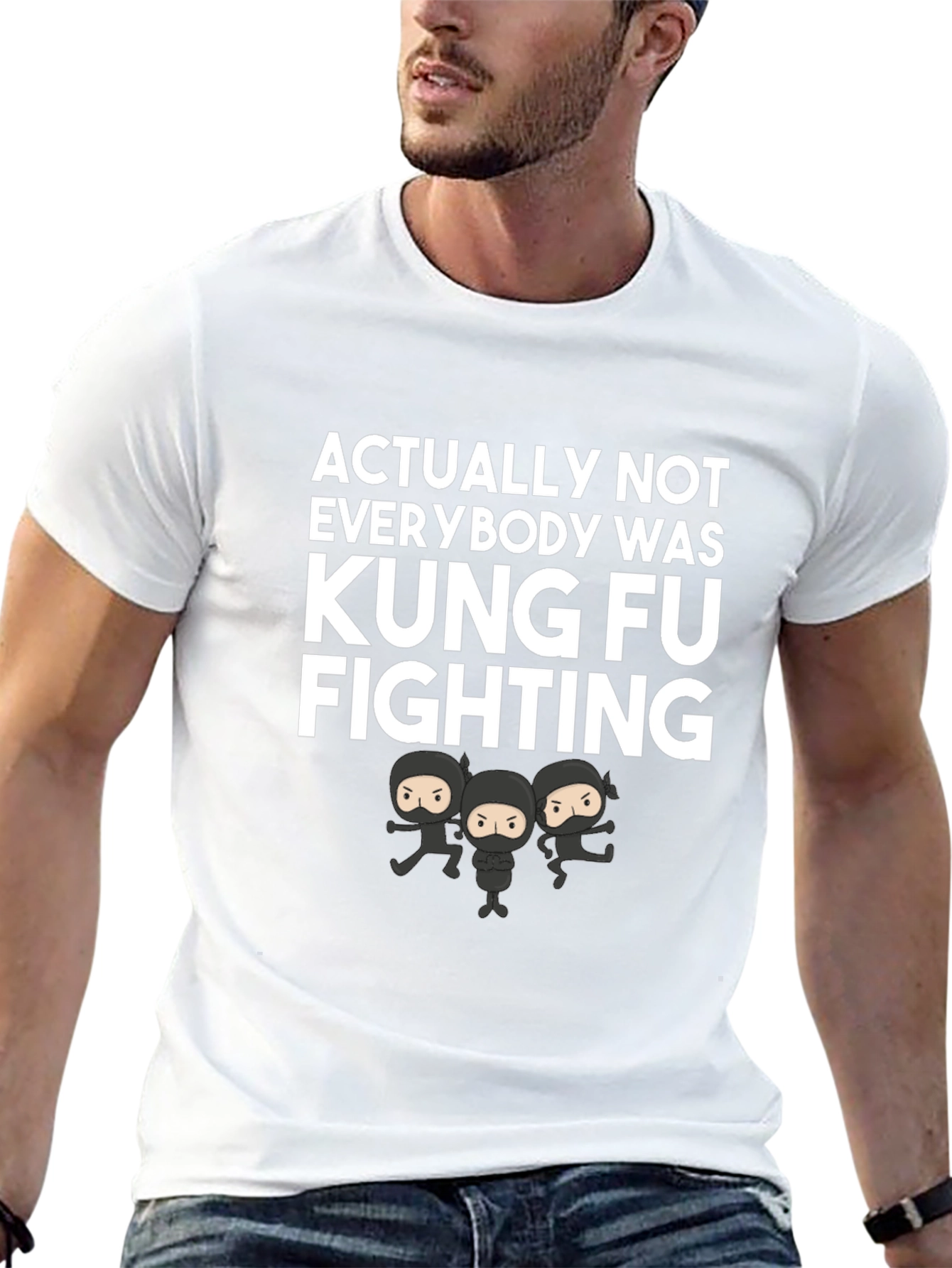Kung Fu Fighting Ninja T-Shirt