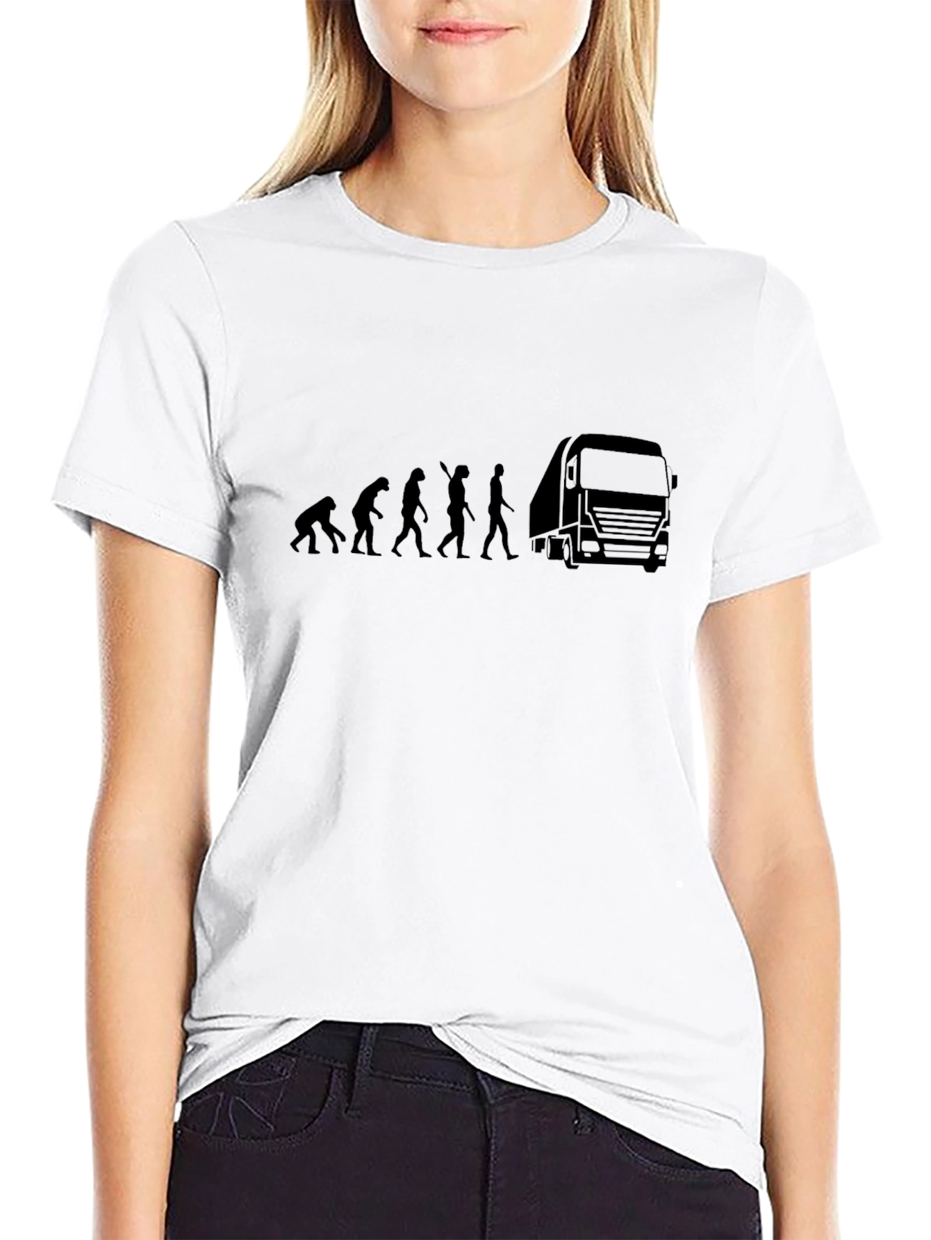 Trucker Evolution Graphic T-Shirt