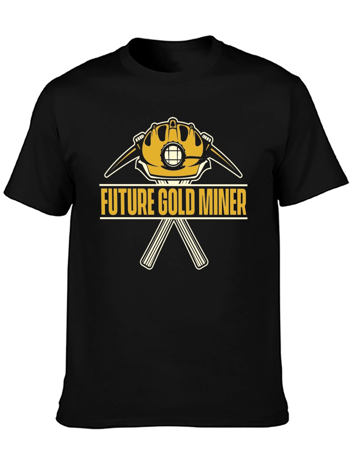 Future Gold Miner T-Shirt - Novelty Graphic Tee