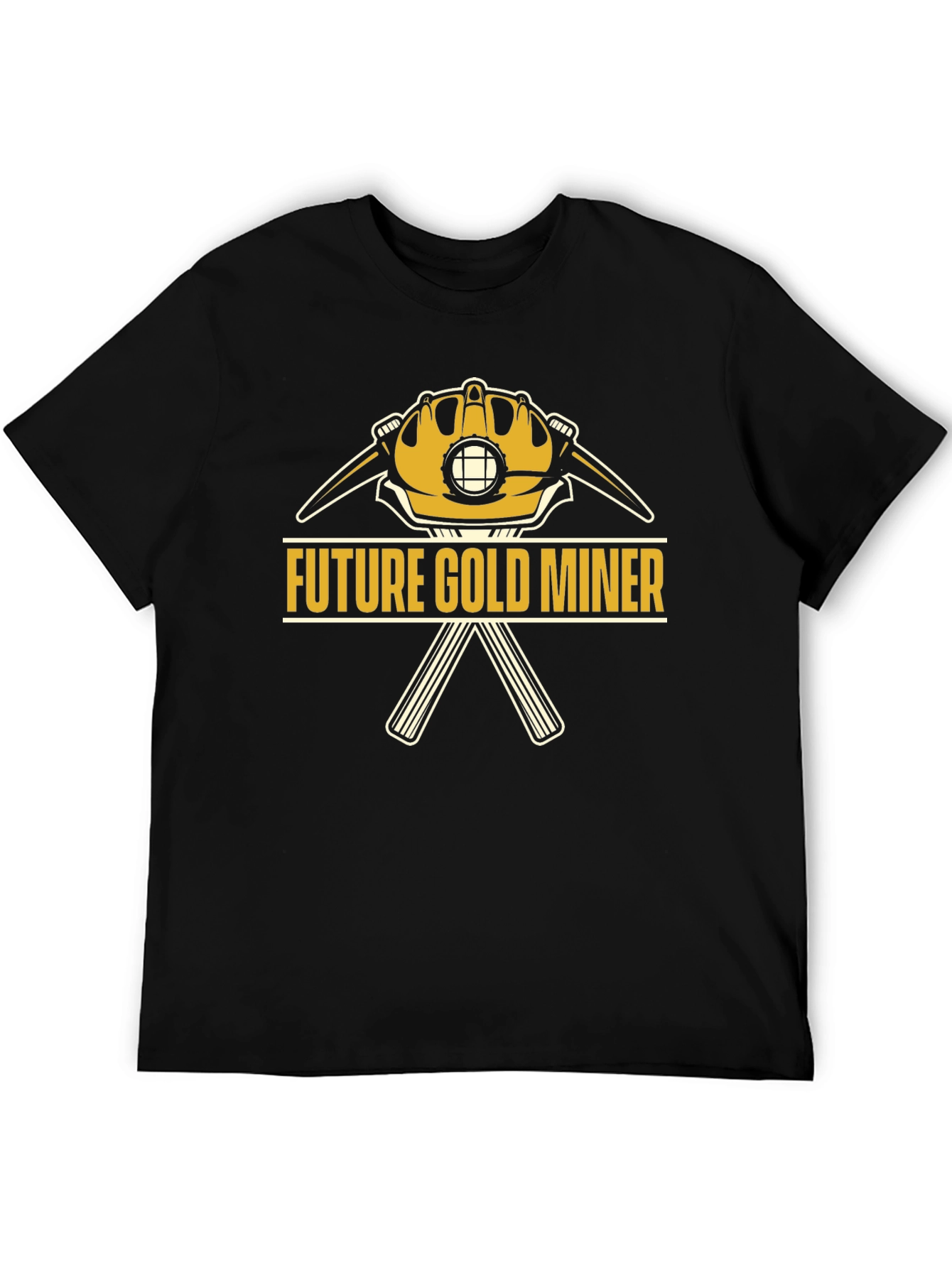 Future Gold Miner T-Shirt - Novelty Graphic Tee