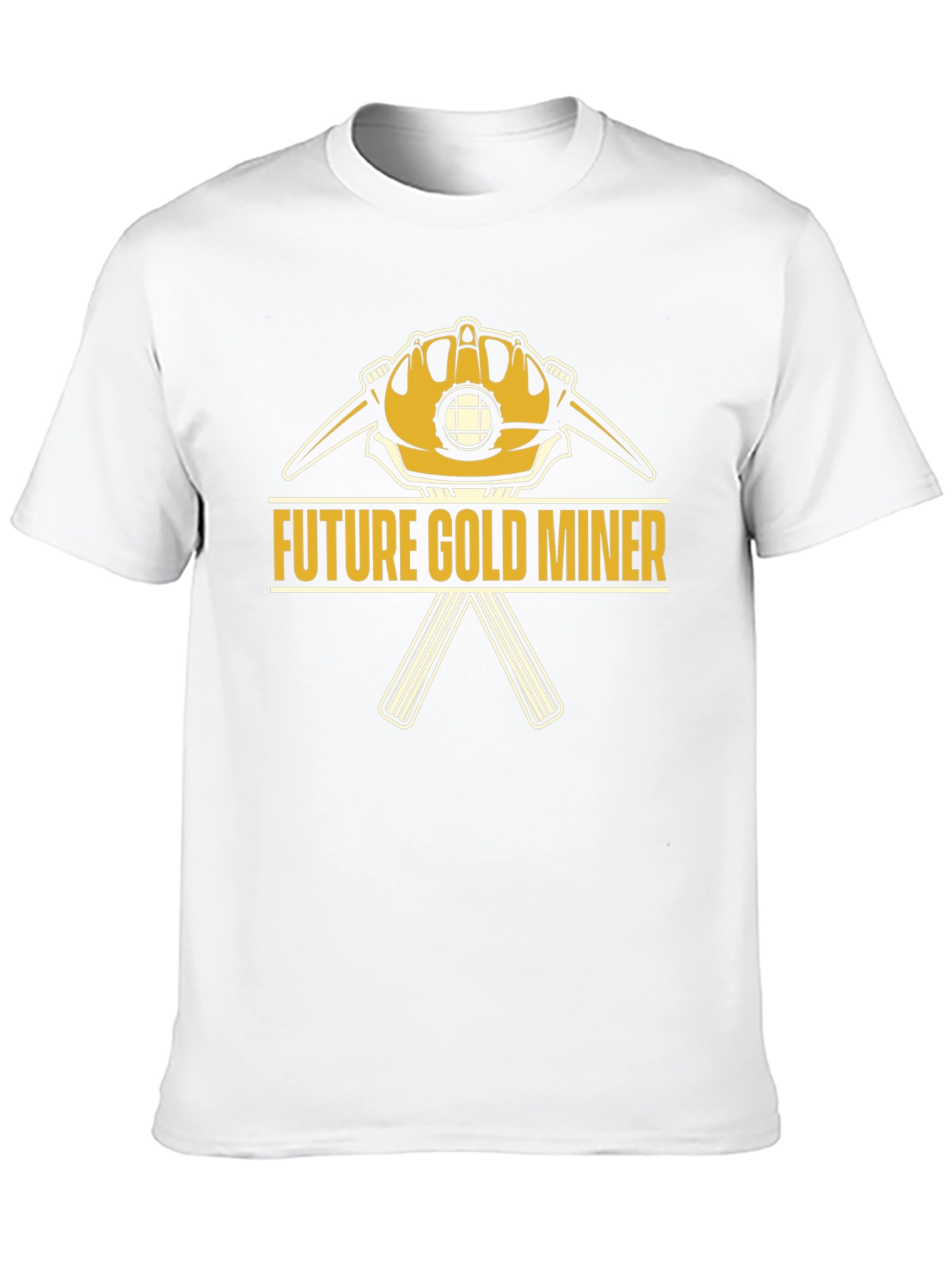 Future Gold Miner T-Shirt - Novelty Graphic Tee