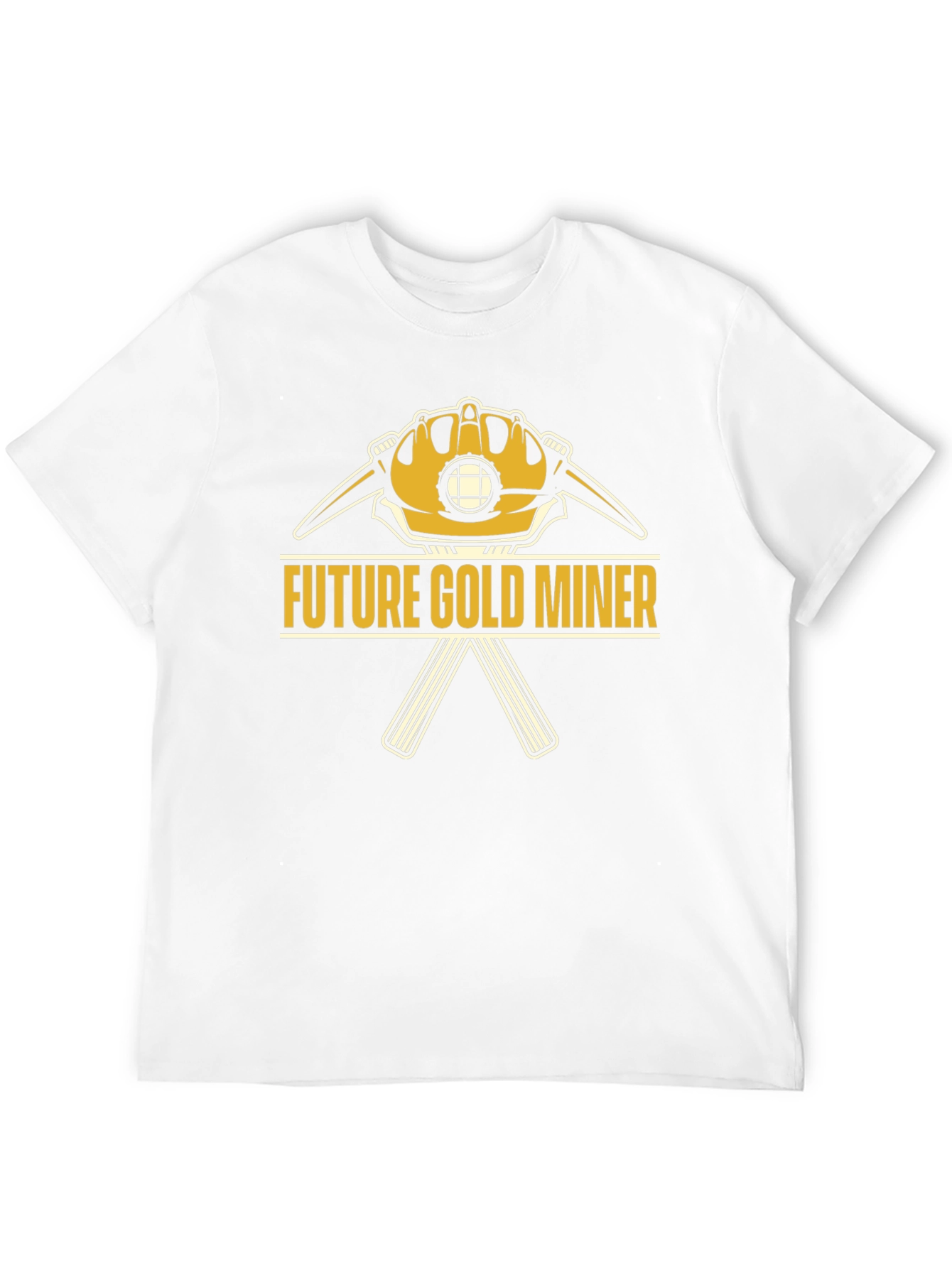 Future Gold Miner T-Shirt - Novelty Graphic Tee