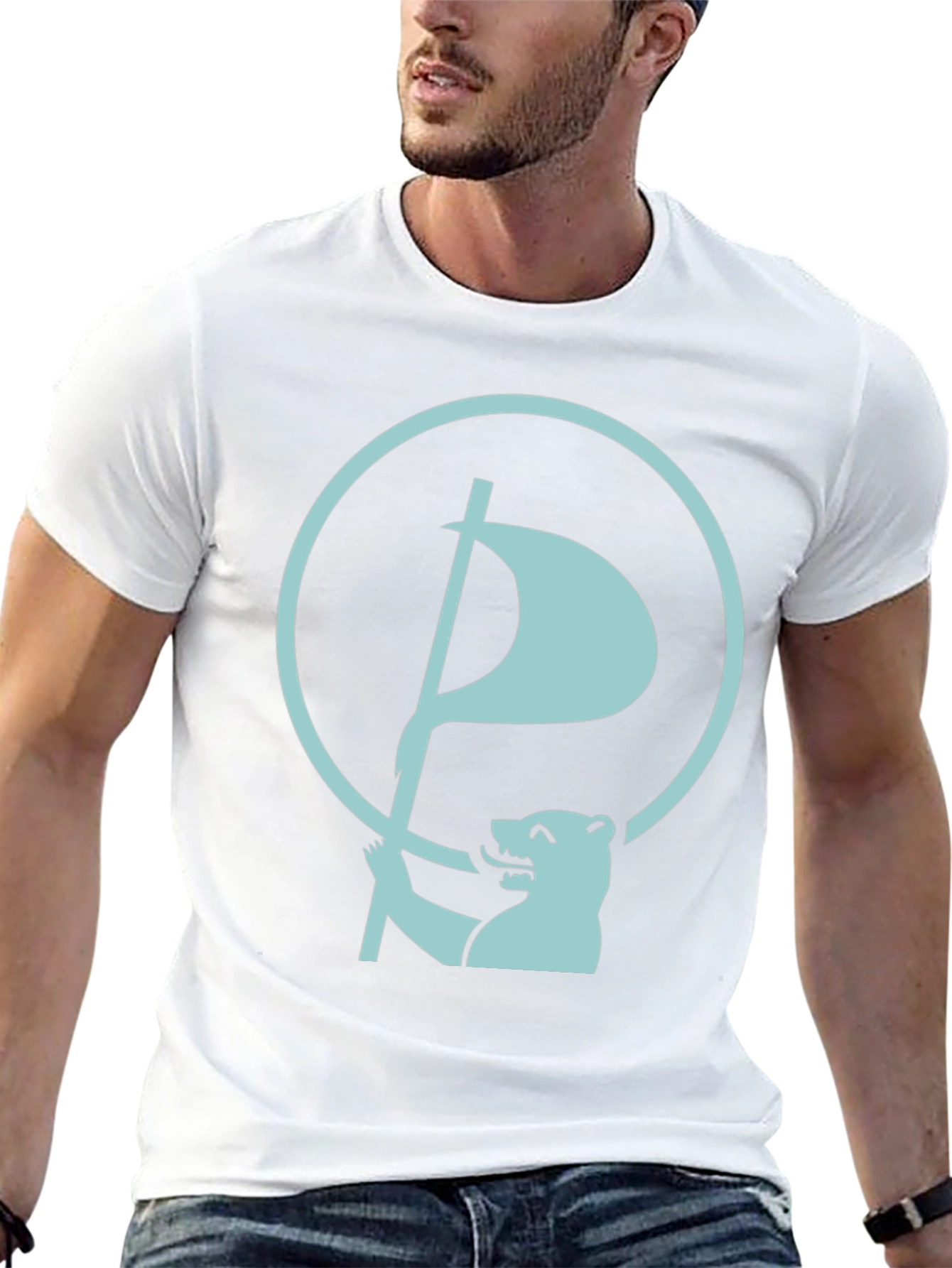Bear Flag Graphic Tee - Cool & Casual Style