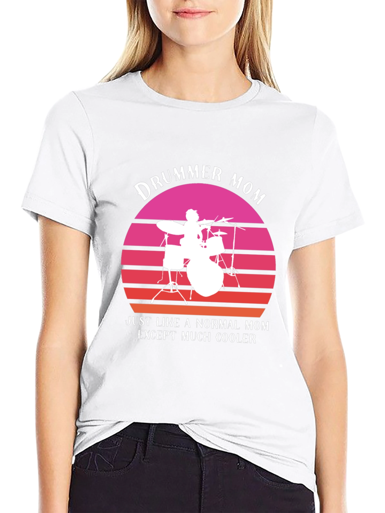 Drummer Mom T-Shirt - Cool Mom Edition!