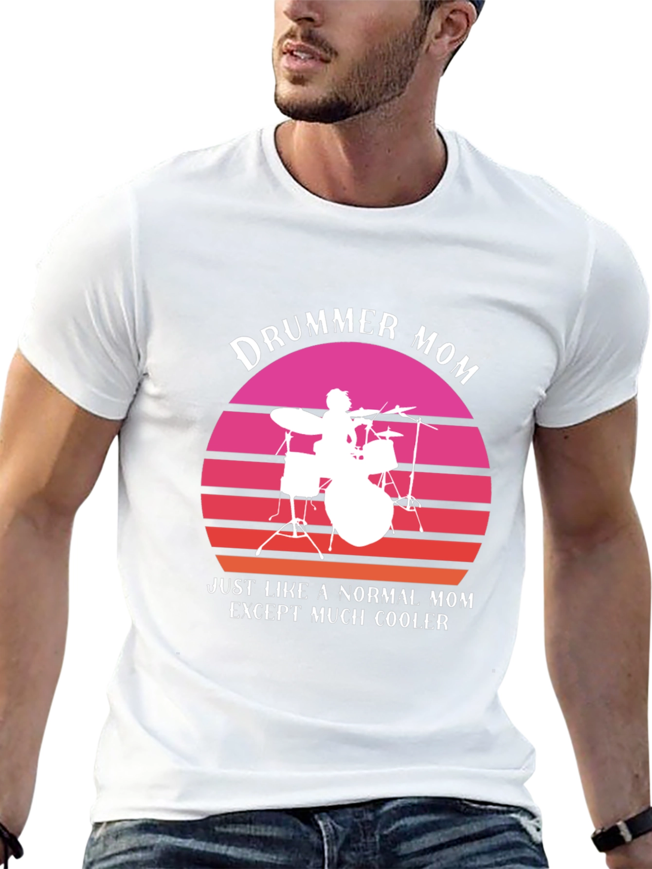 Drummer Mom T-Shirt - Cool Mom Edition!
