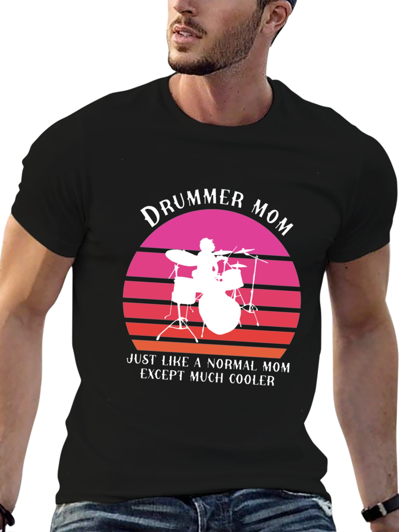 Drummer Mom T-Shirt - Cool Mom Edition!
