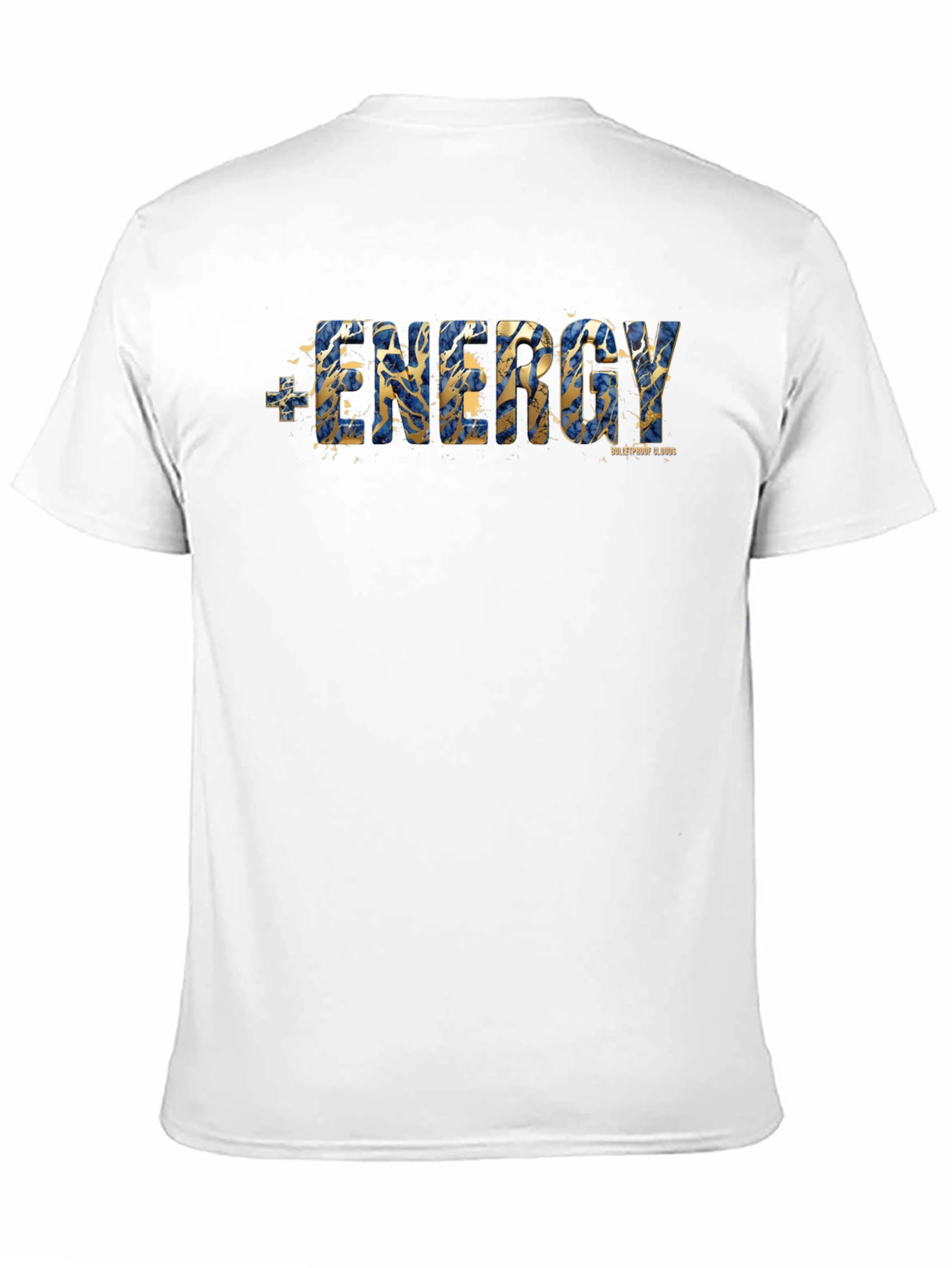 Energy Graphic Print Mens Black T-Shirt