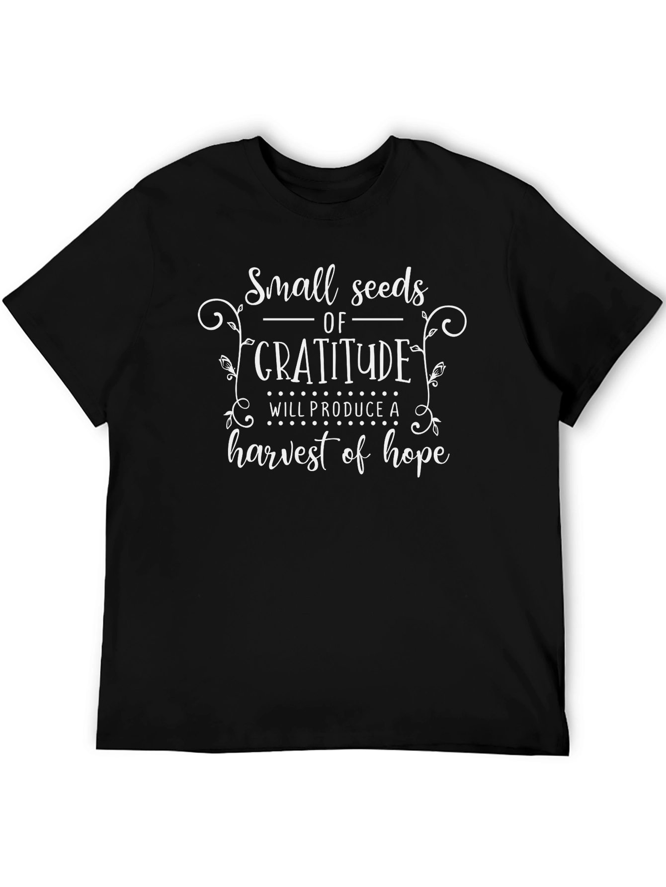 Gratitude & Hope Graphic Tee - Inspirational Shirt