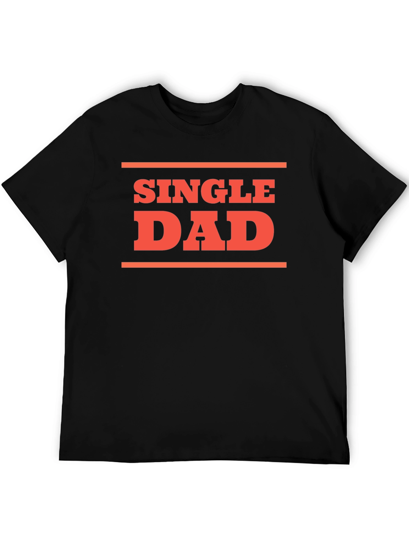 Single Dad Graphic T-Shirt - Black