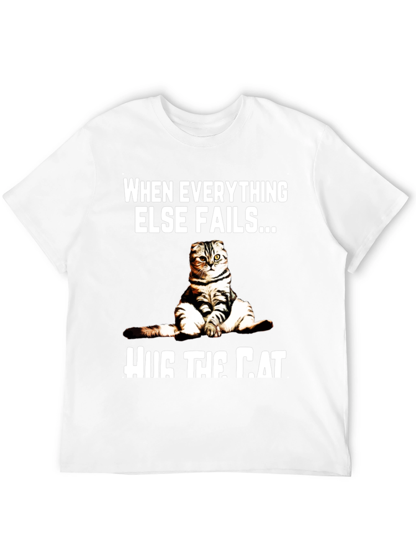 Hug the Cat T-Shirt - Funny Graphic Tee