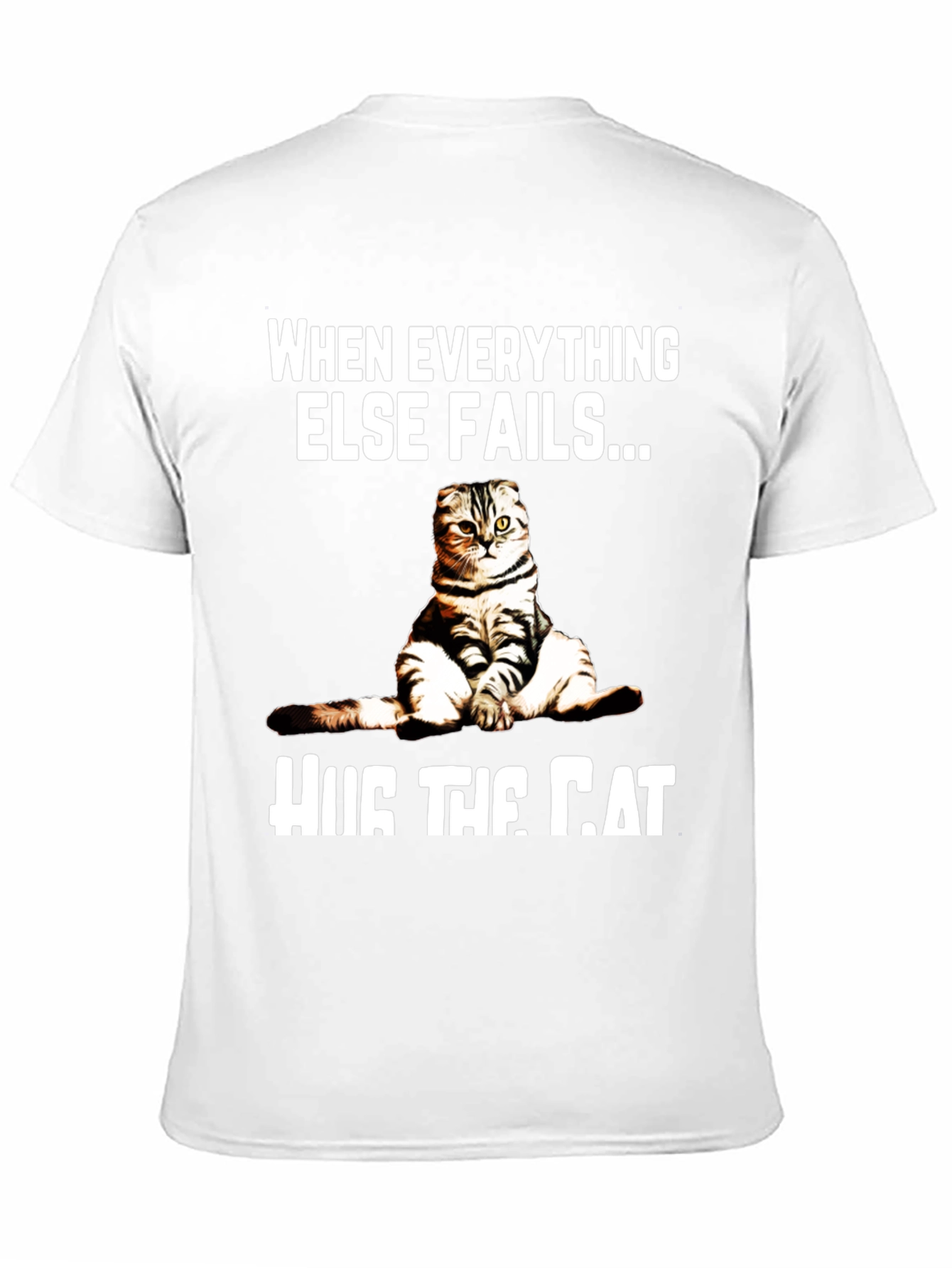 Hug the Cat T-Shirt - Funny Graphic Tee