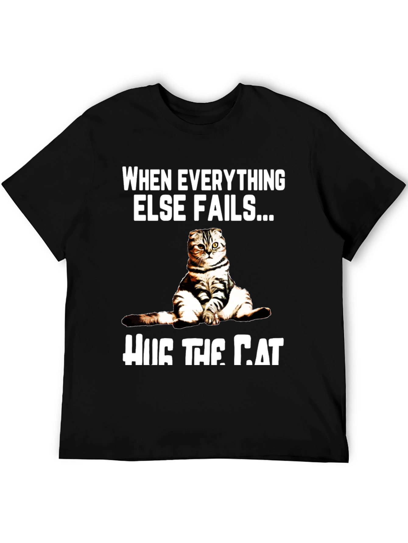 Hug the Cat T-Shirt - Funny Graphic Tee