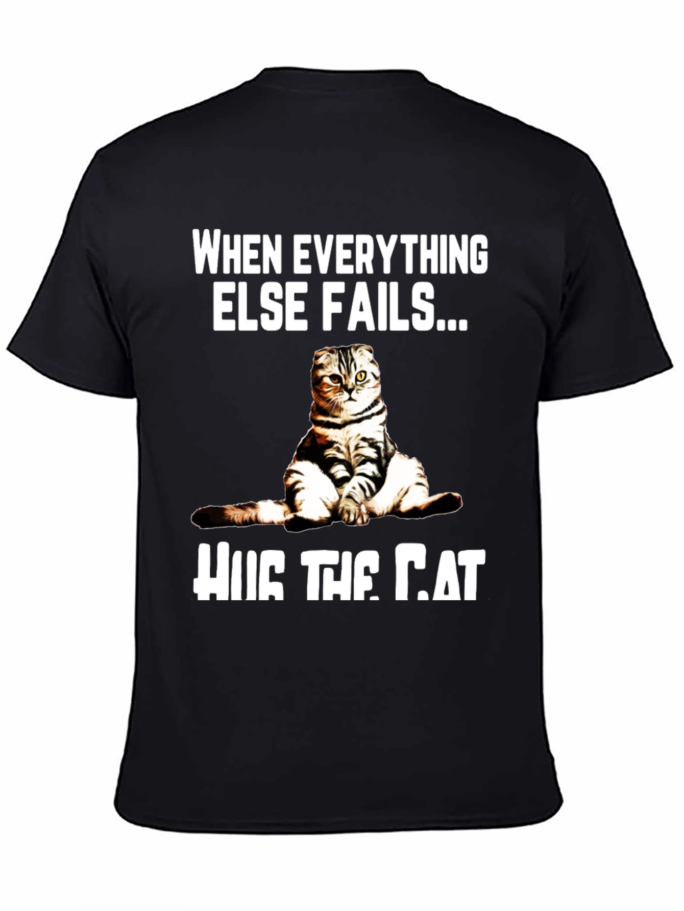 Hug the Cat T-Shirt - Funny Graphic Tee