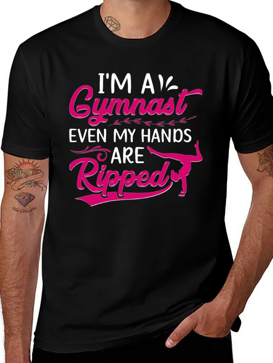 Im A Gymnast Ripped Hands T-Shirt