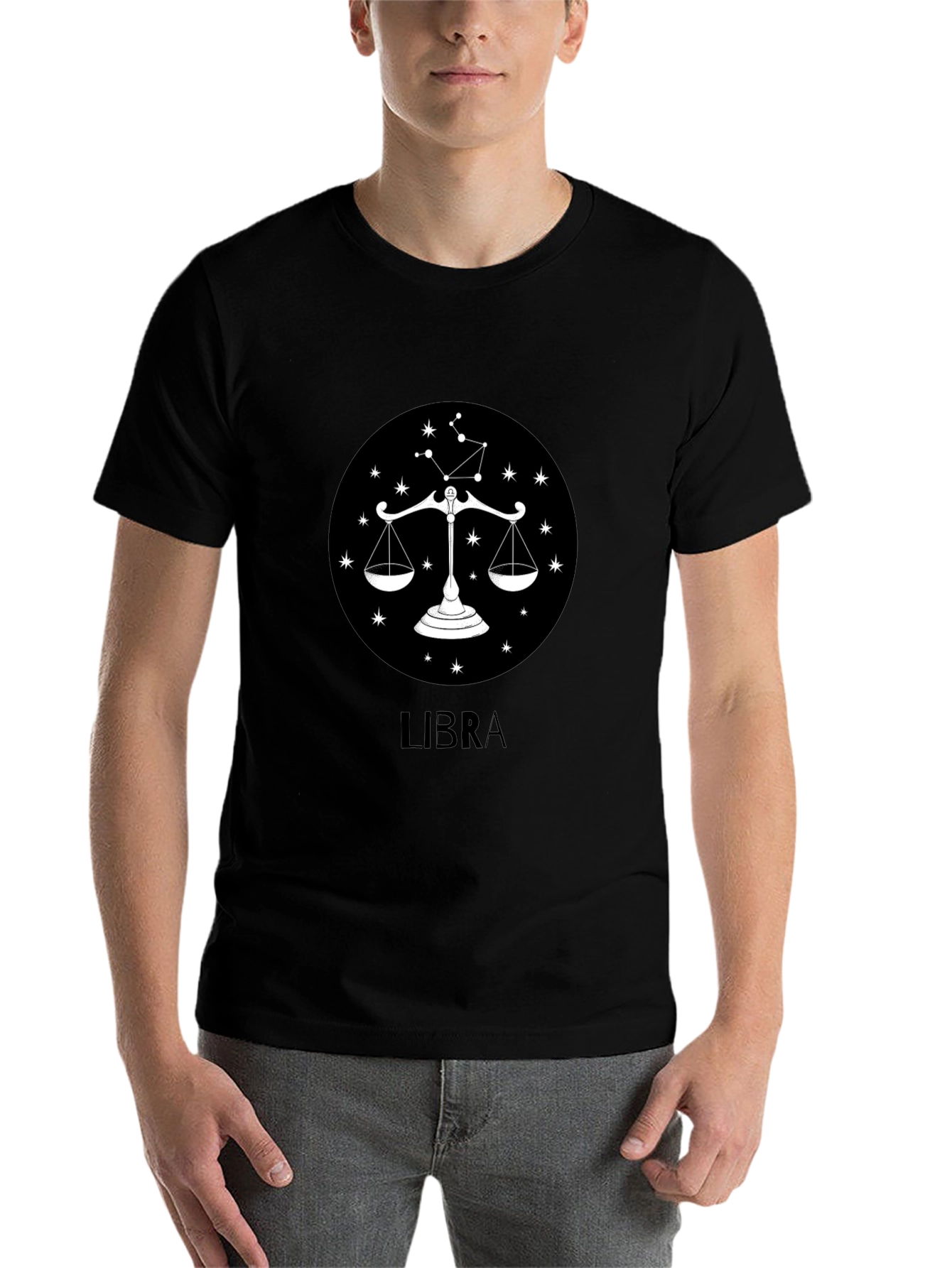 Libra Zodiac Graphic T-Shirt