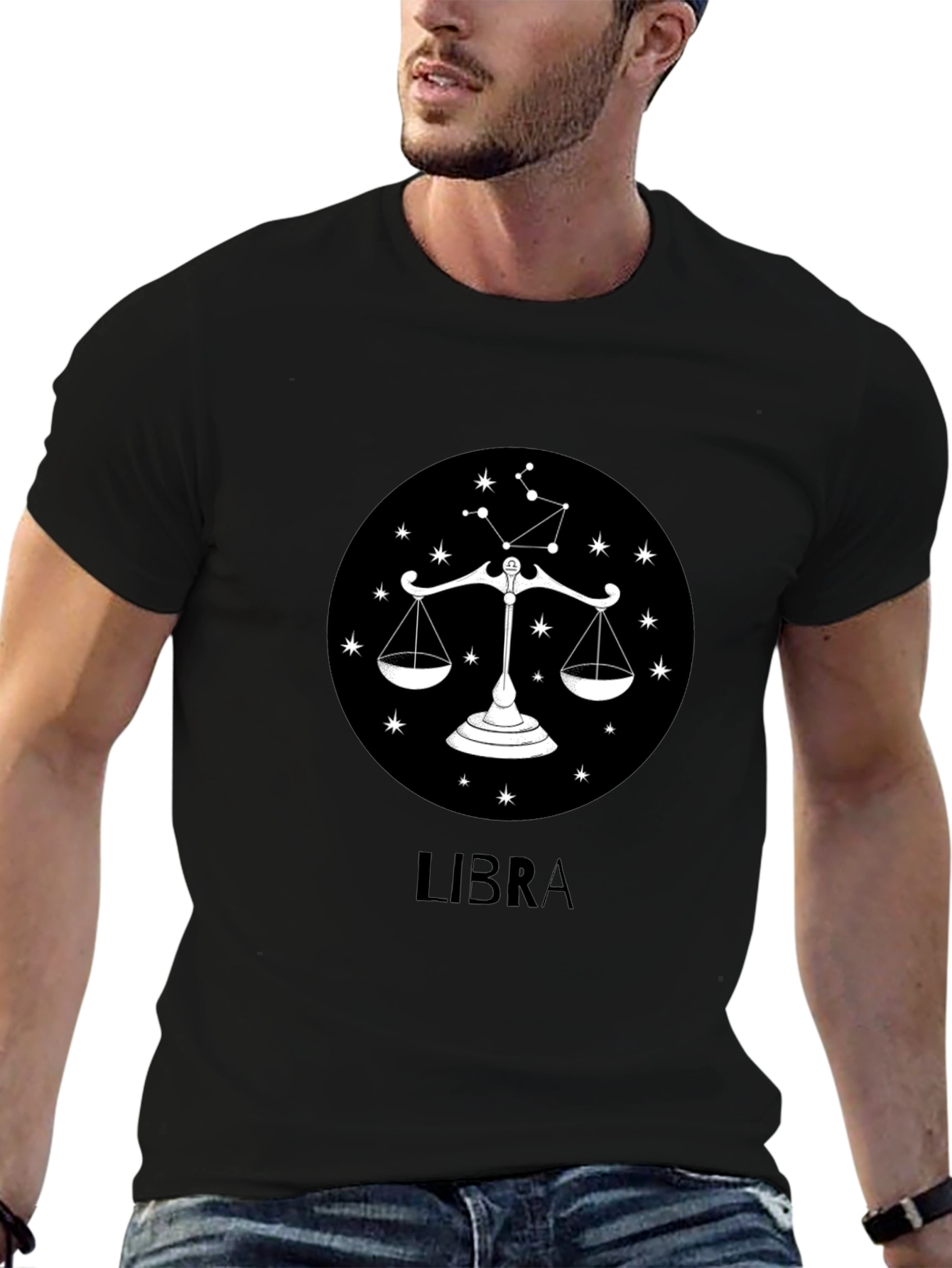 Libra Zodiac Graphic T-Shirt