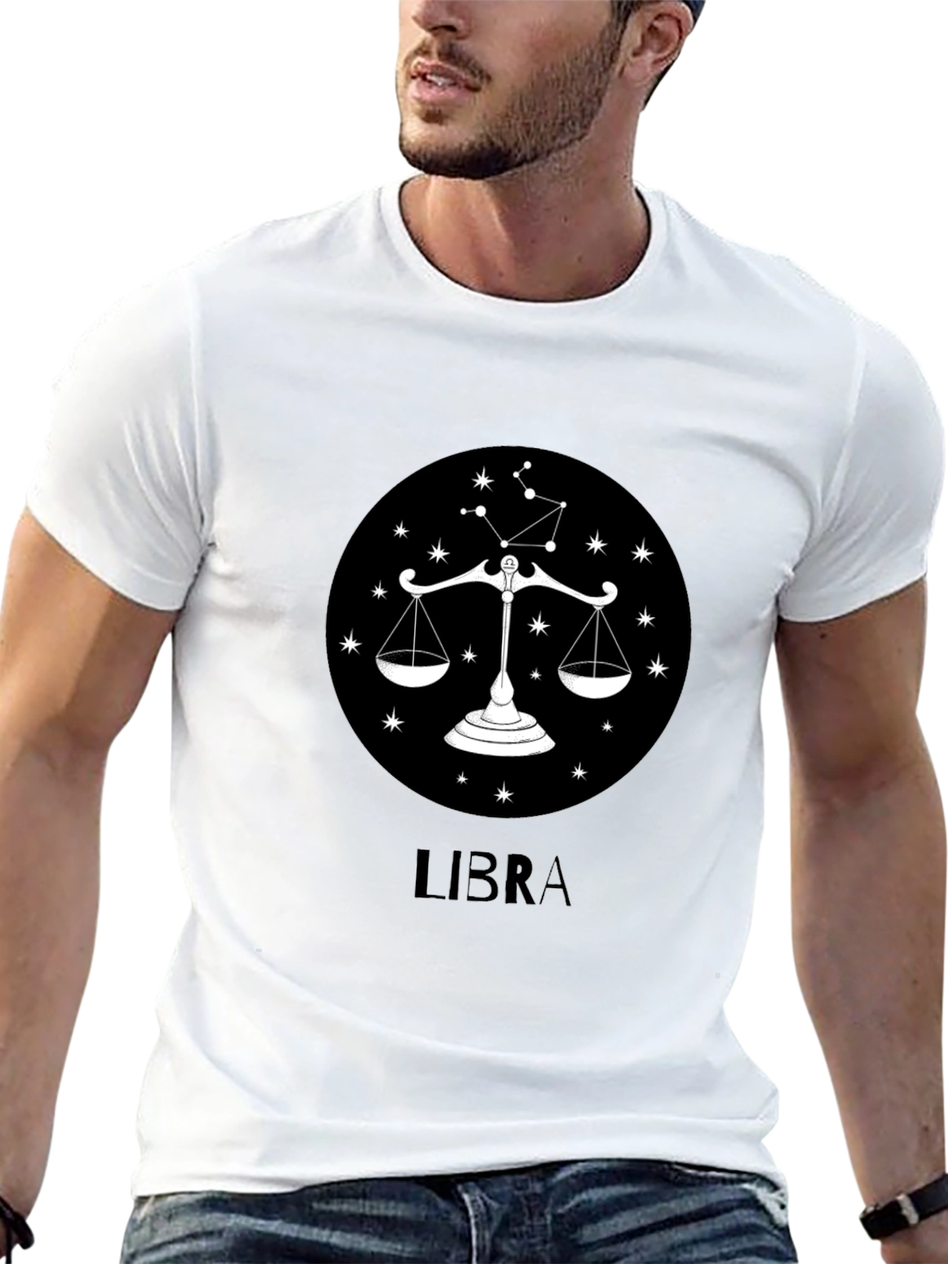 Libra Zodiac Graphic T-Shirt