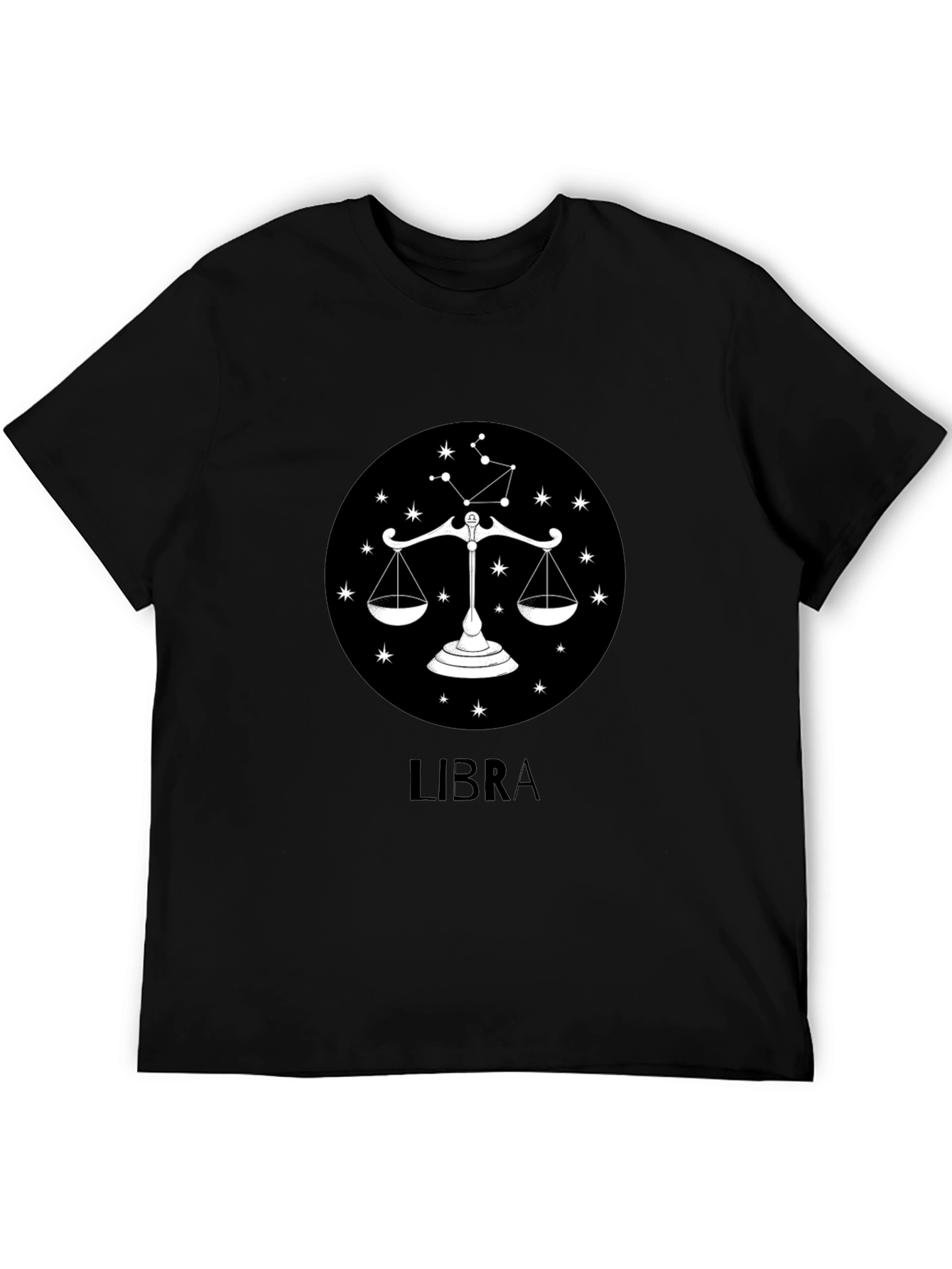 Libra Zodiac Graphic T-Shirt