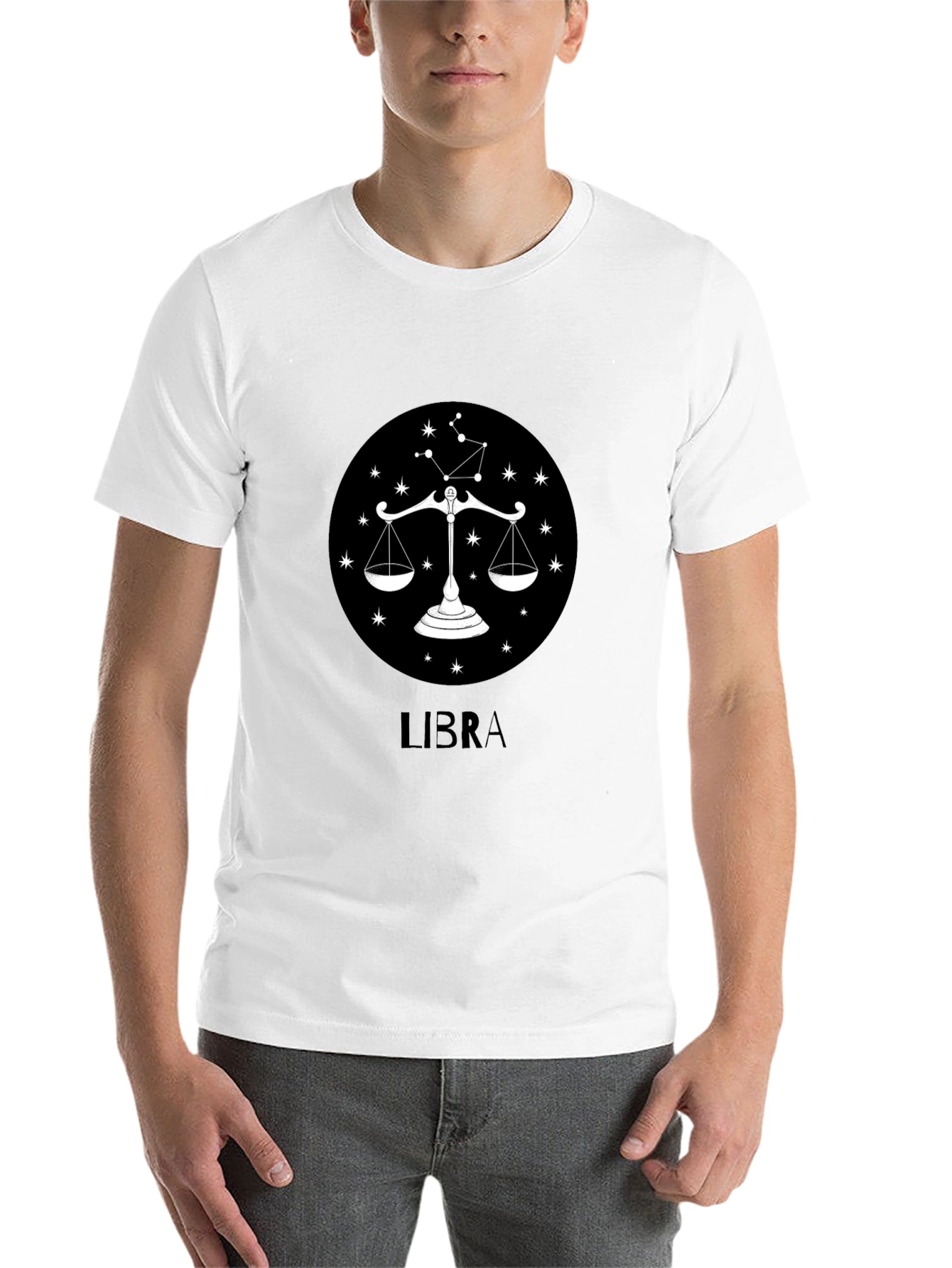 Libra Zodiac Graphic T-Shirt