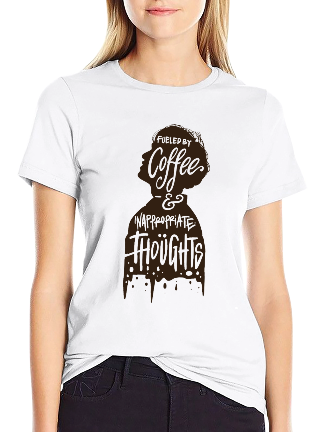 Coffee & Inappropriate Thoughts Graphic Tee